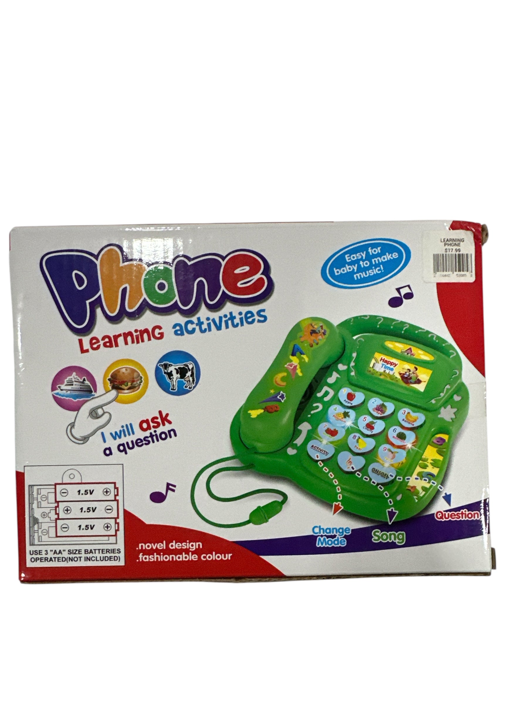 🌟 Interactive Learning Kid Phone! 📞