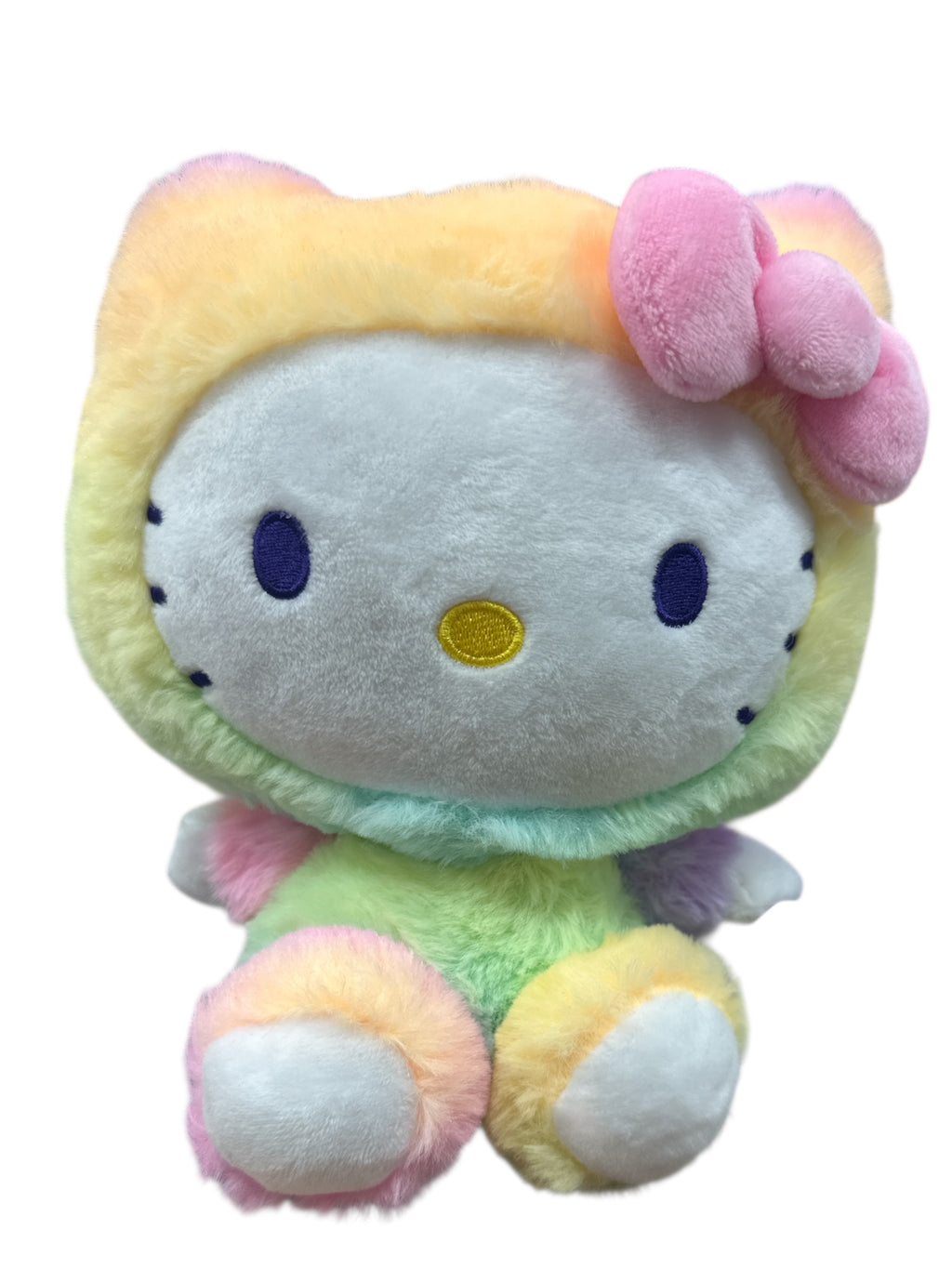 Hello Kitty Licensed Rainbow Plush Toy – 8-Inch Soft Collectible Stuffed Animal