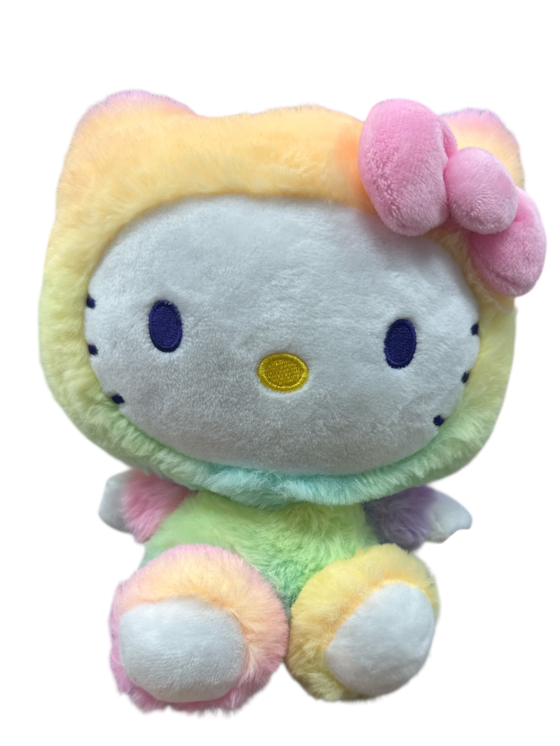 Hello Kitty Licensed Rainbow Plush Toy – 8-Inch Soft Collectible Stuffed Animal