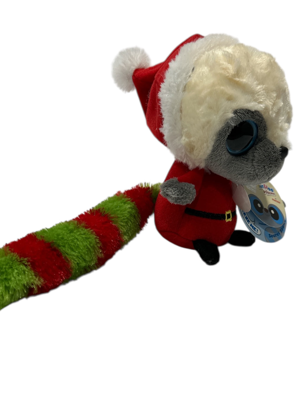 THE CHRISTMAS MUSICAL PLUSH 6" WITH TAIL 11" CUTE PLUSH WITH CHRITSMAS PLUSH