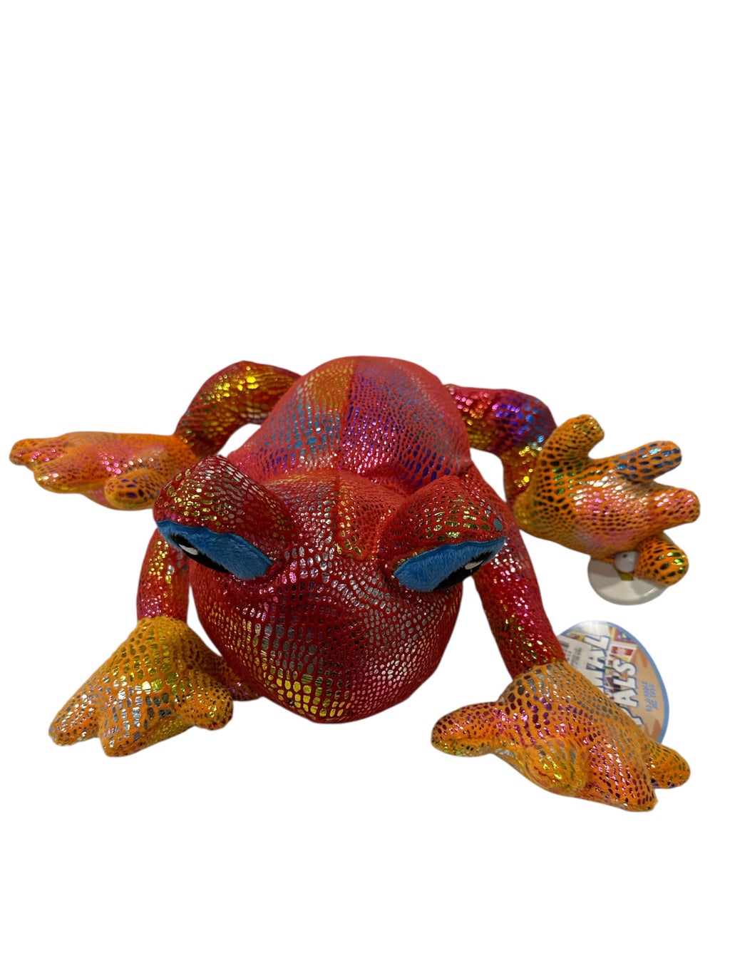 FROG PLUSH TOY 20" BIG AGE 3+ VERY SHINNY AND SOFY