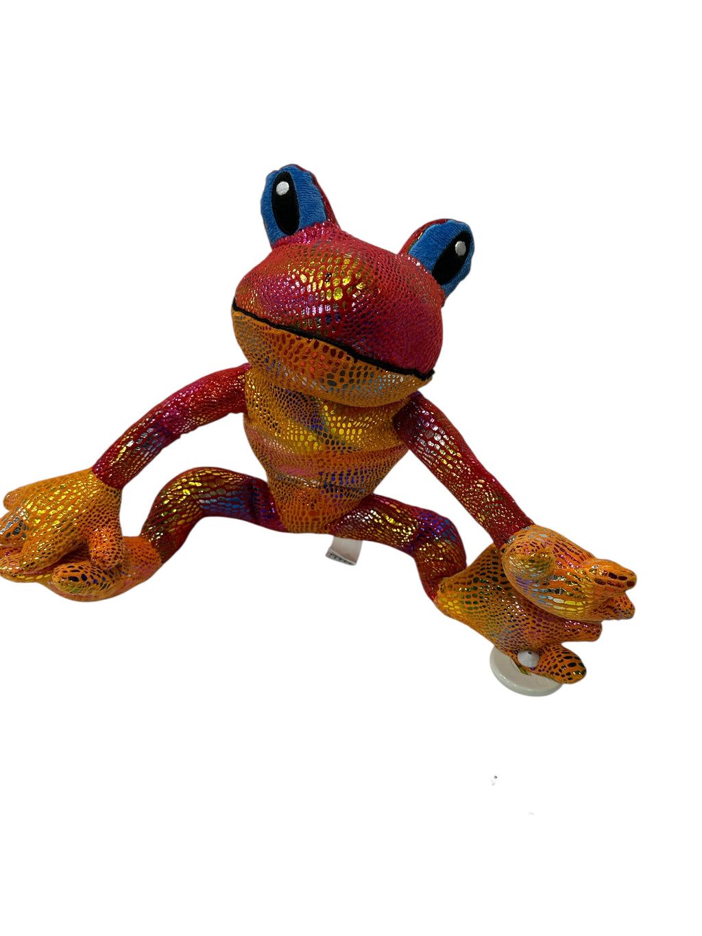 FROG PLUSH TOY 20" BIG AGE 3+ VERY SHINNY AND SOFY