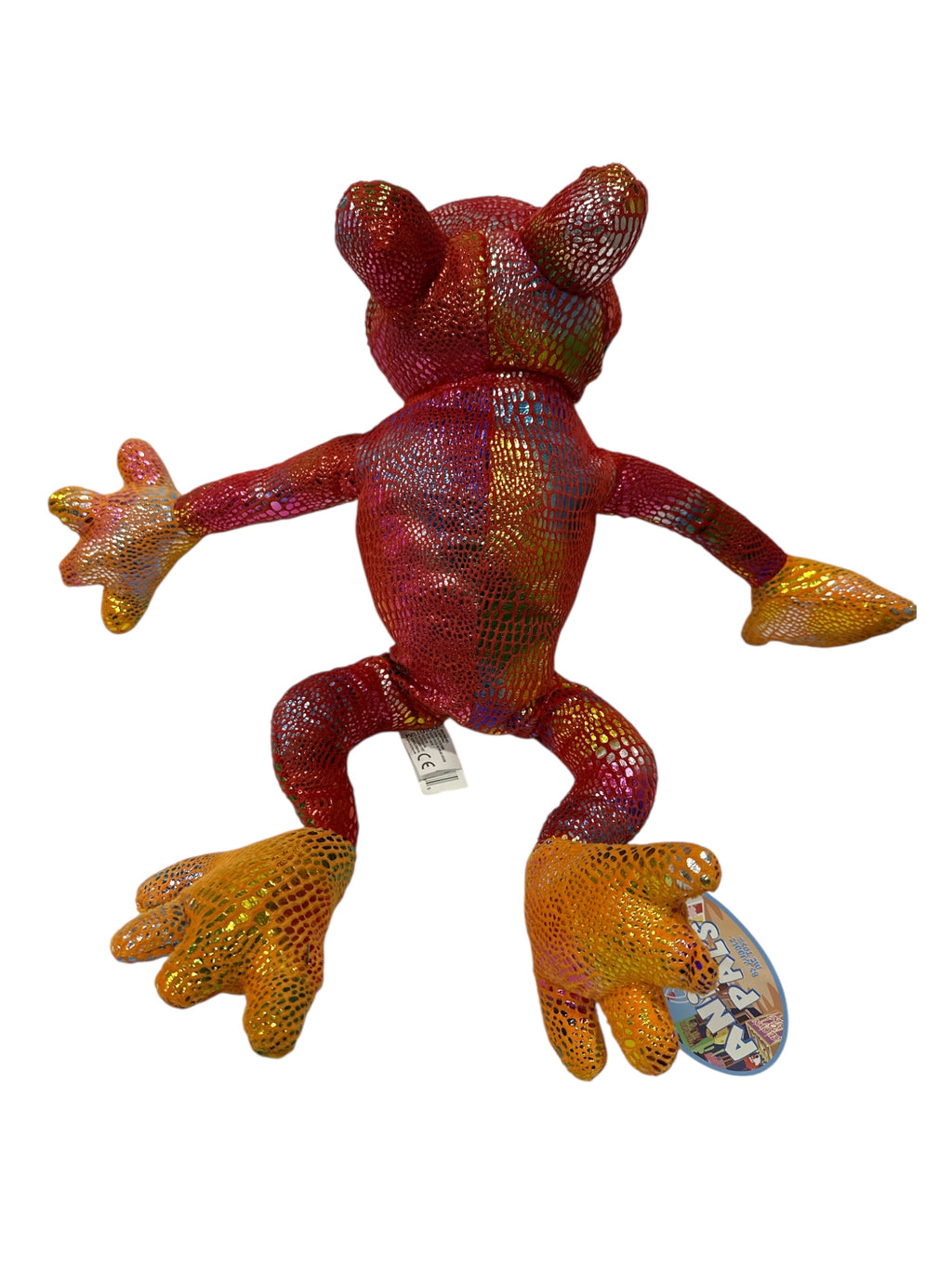 FROG PLUSH TOY 20" BIG AGE 3+ VERY SHINNY AND SOFY