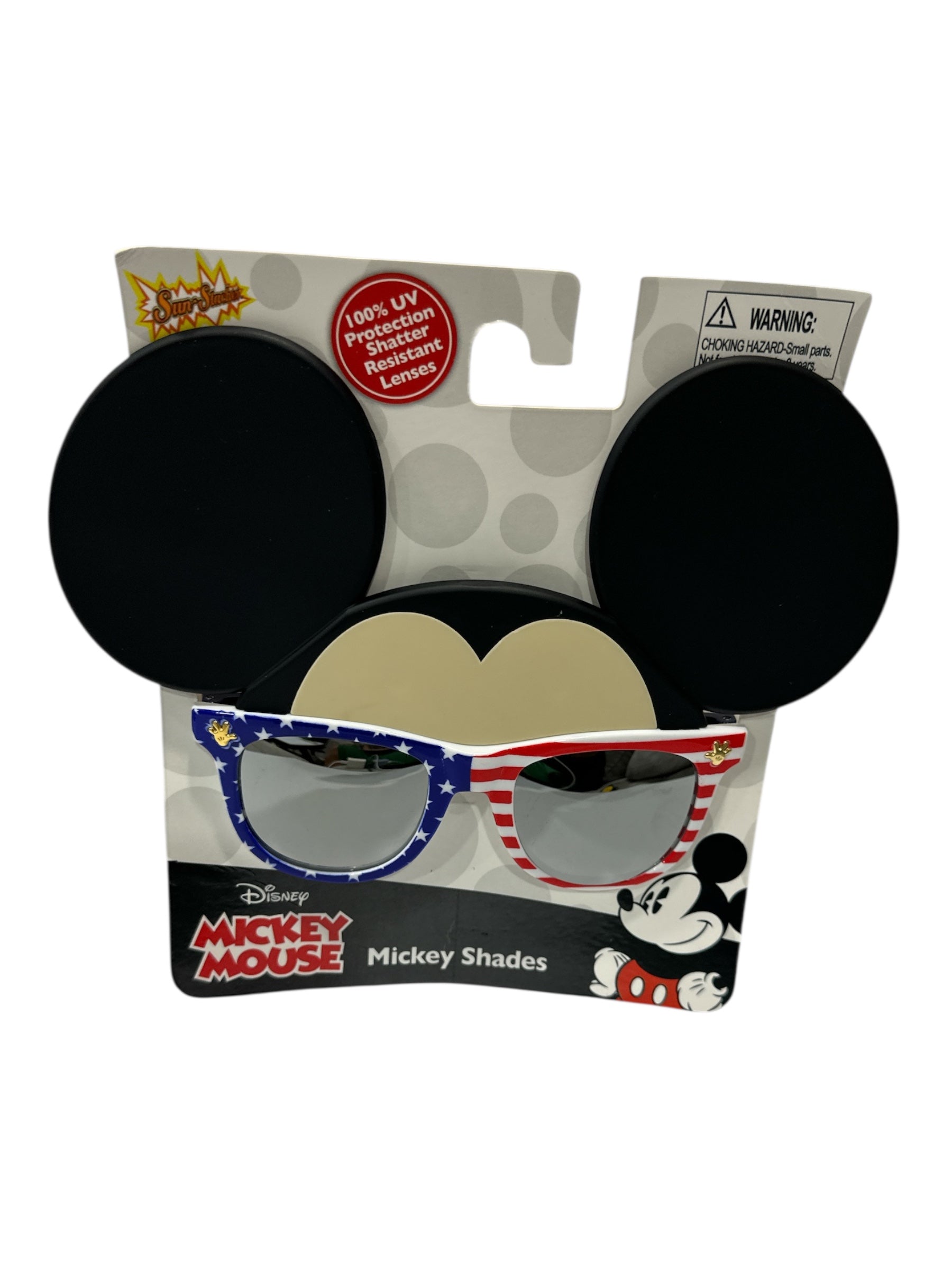 Mickey Mouse Kids Sunglasses – 100% UV Protection Shades, Officially Licensed Disney Eyewear for Children