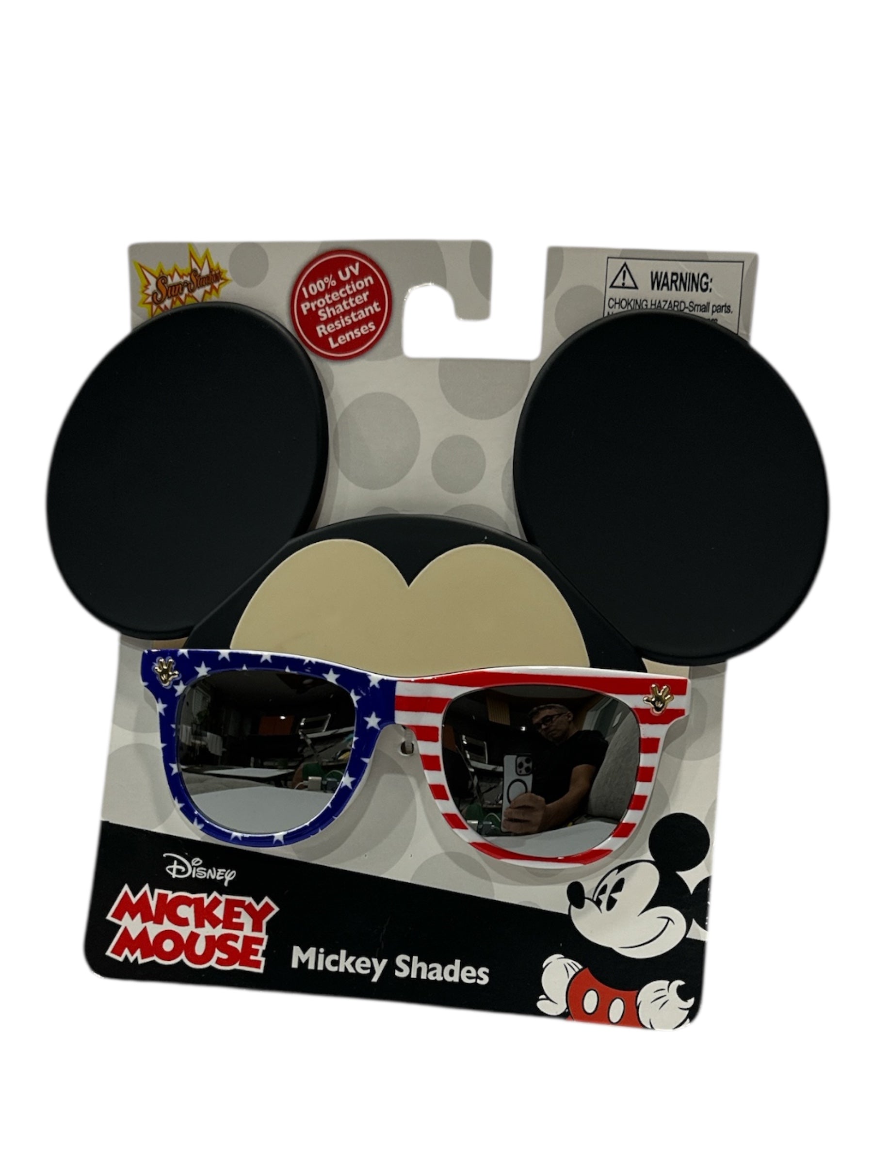Mickey Mouse Kids Sunglasses – 100% UV Protection Shades, Officially Licensed Disney Eyewear for Children