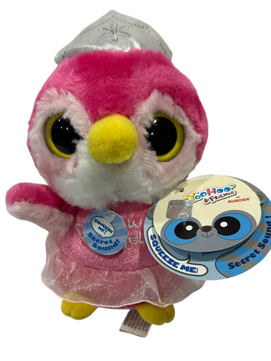 Angel Penguin Plush Toy with Secret Sound with Dress