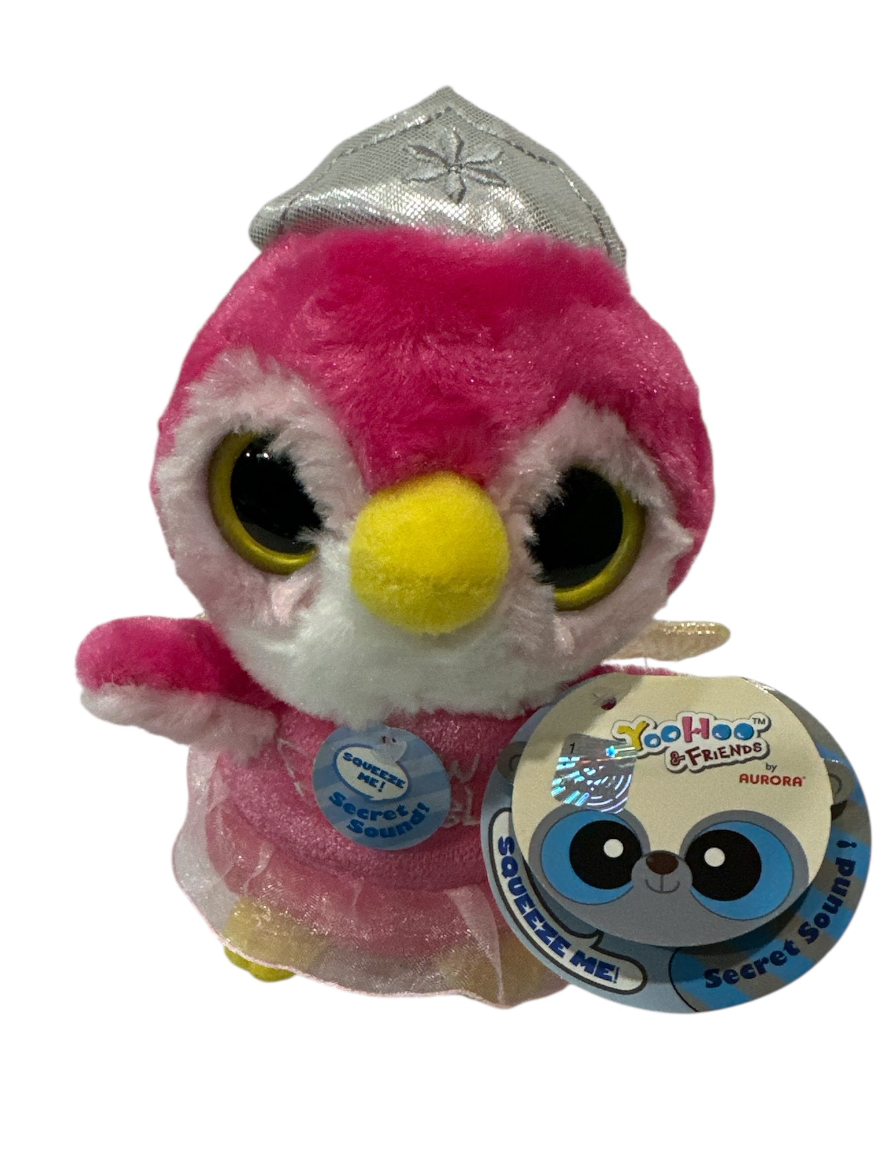 Angel Penguin Plush Toy with Secret Sound with Dress