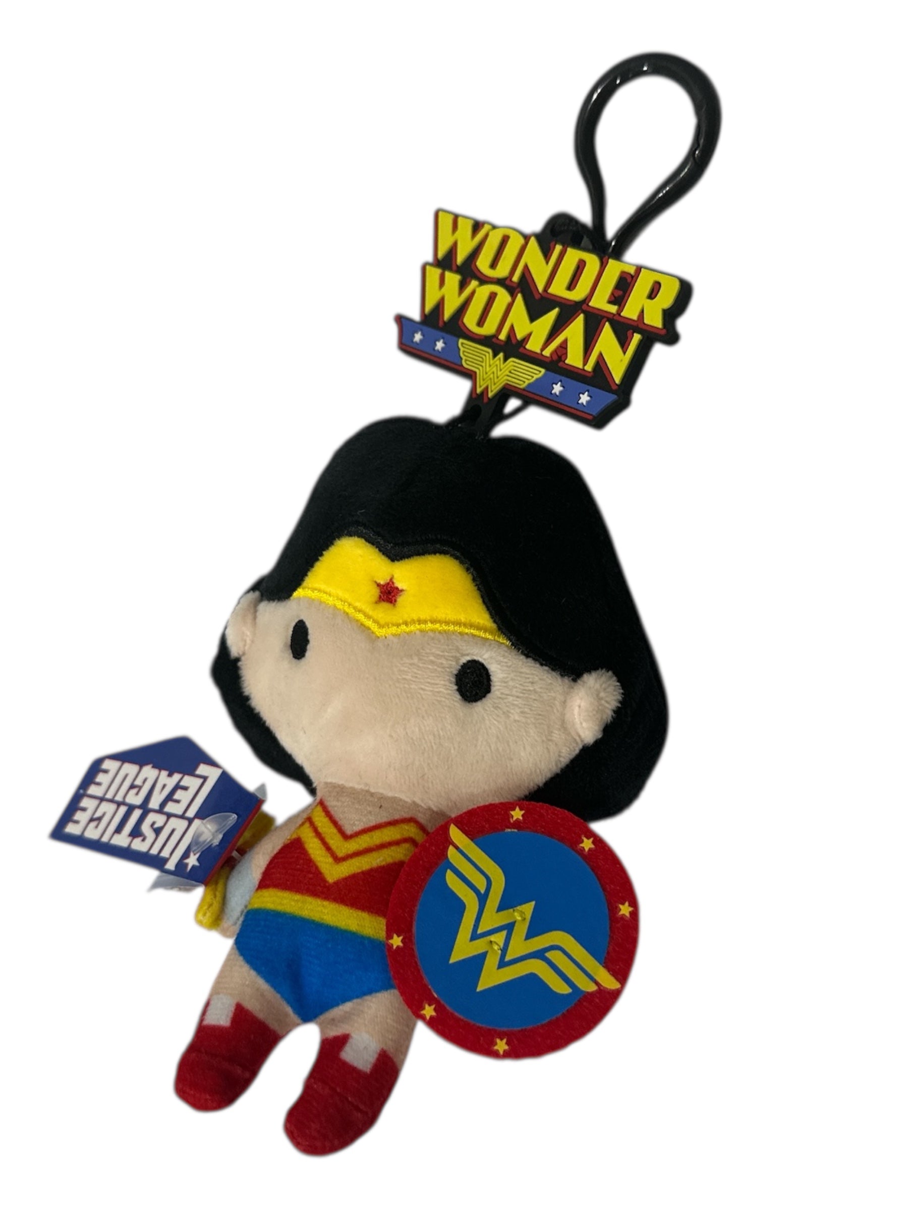 JUSTICE LEAGUE WONDER WOMEN PLUSH FIGURE KEYCHAIN 7"