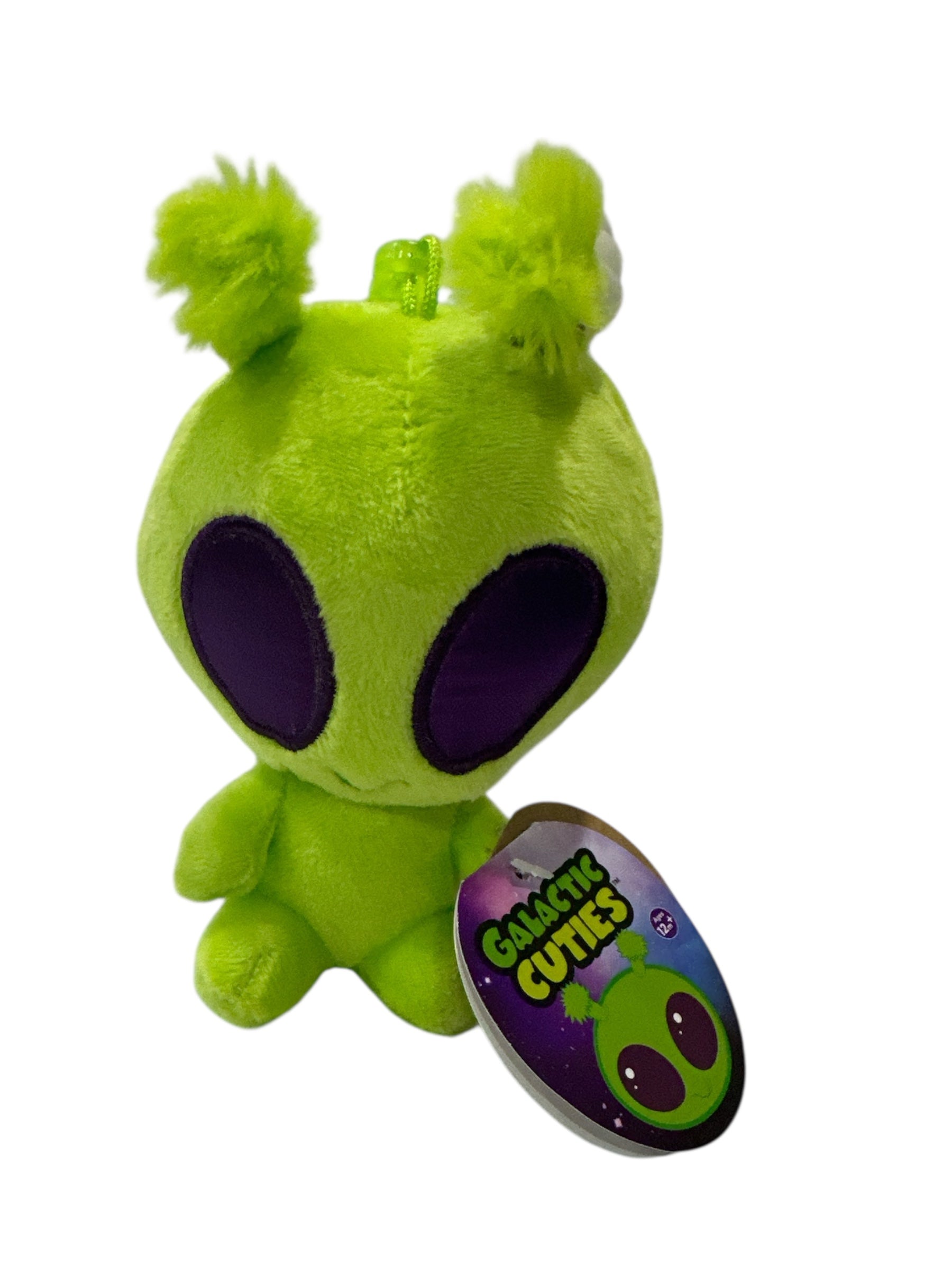 ALIAN PLUSH KEYCHAIN WITH CLIPS 5"