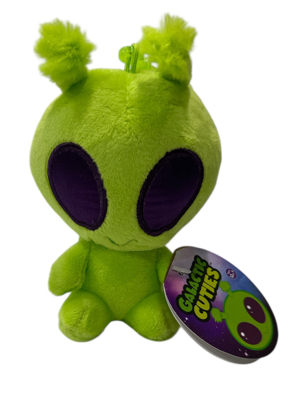 ALIAN PLUSH KEYCHAIN WITH CLIPS 5"