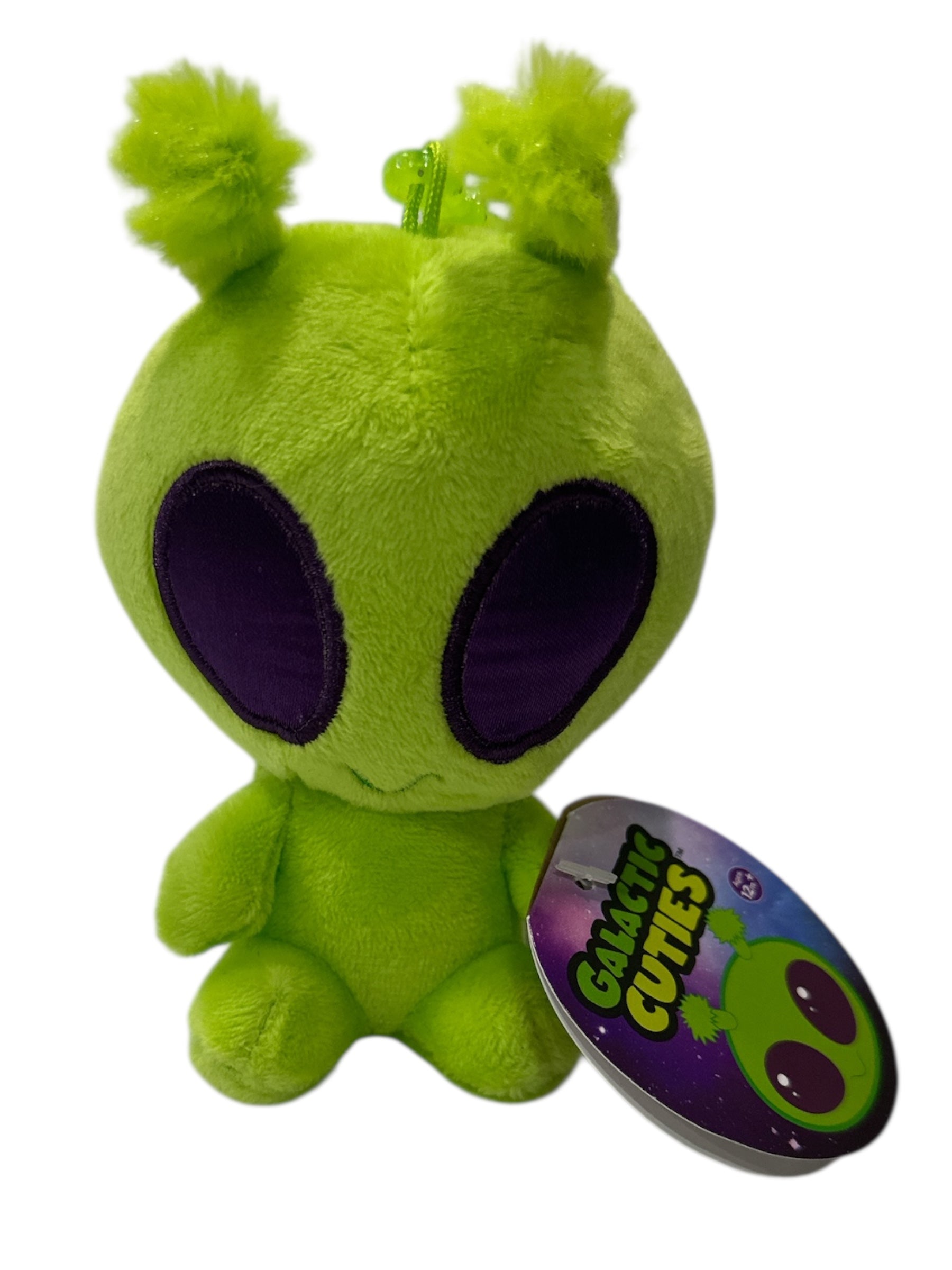 ALIAN PLUSH KEYCHAIN WITH CLIPS 5"