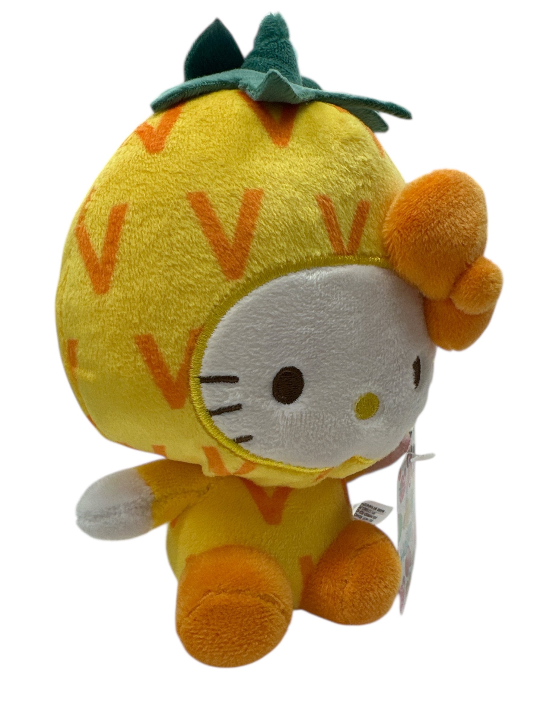 Hello Kitty Licensed Cherry Shape Plush Toy – 6-Inch Soft Collectible Stuffed Animal
