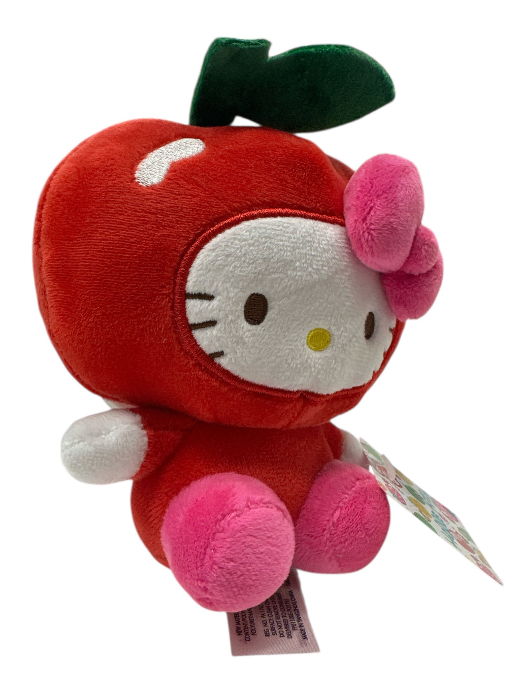 Hello Kitty Licensed Cherry Shape Plush Toy – 6-Inch Soft Collectible Stuffed Animal