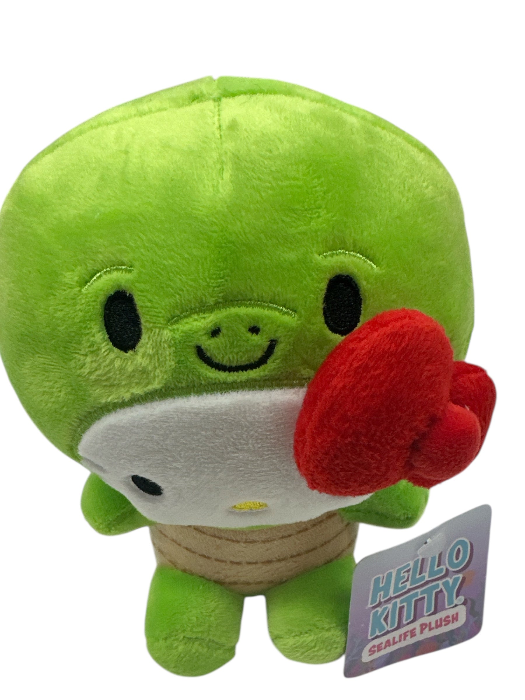 Hello Kitty Turtle Plush - 6" Adorable Cuddly Friend!
