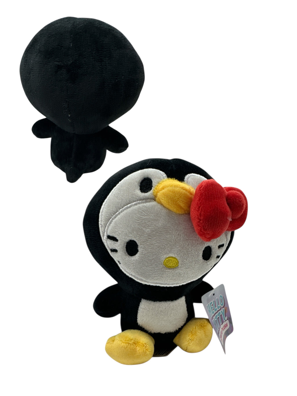 Hello Kitty Licensed Penguin Face Plush Toy – 6-Inch Soft Collectible Stuffed Animal