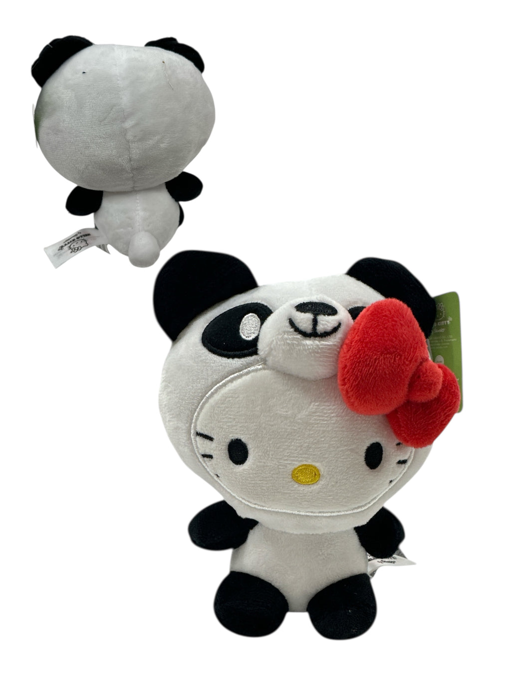 Hello Kitty Panda Face Plush - 6" Adorable Cuddly Companion