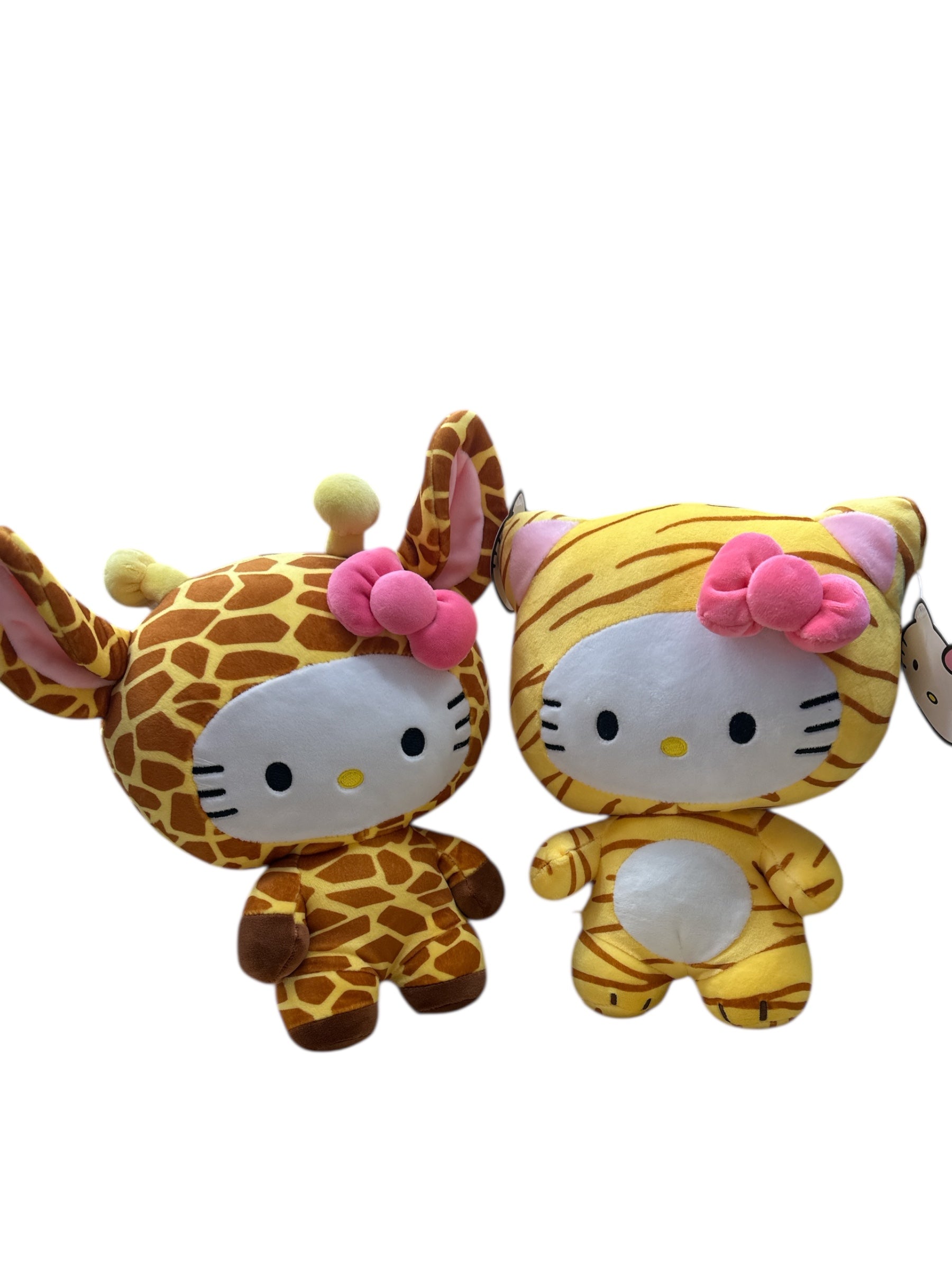 Hello Kitty Tiger,  Giraffe Plush - 10" Licensed Cuddly Friend!