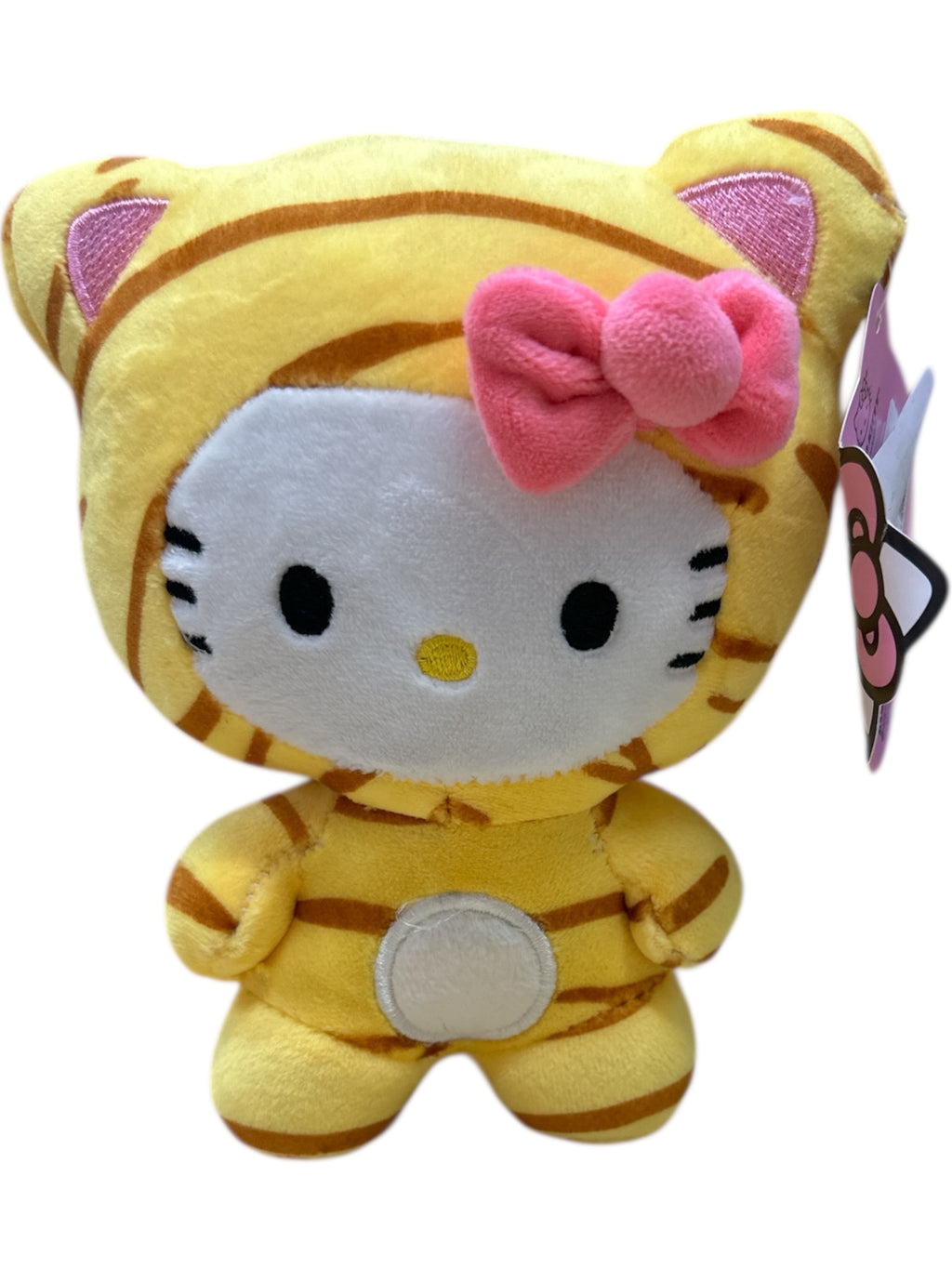 Hello Kitty Animal Plush Collection - 6" Giraffe, Monkey, Elephant &amp; Tiger