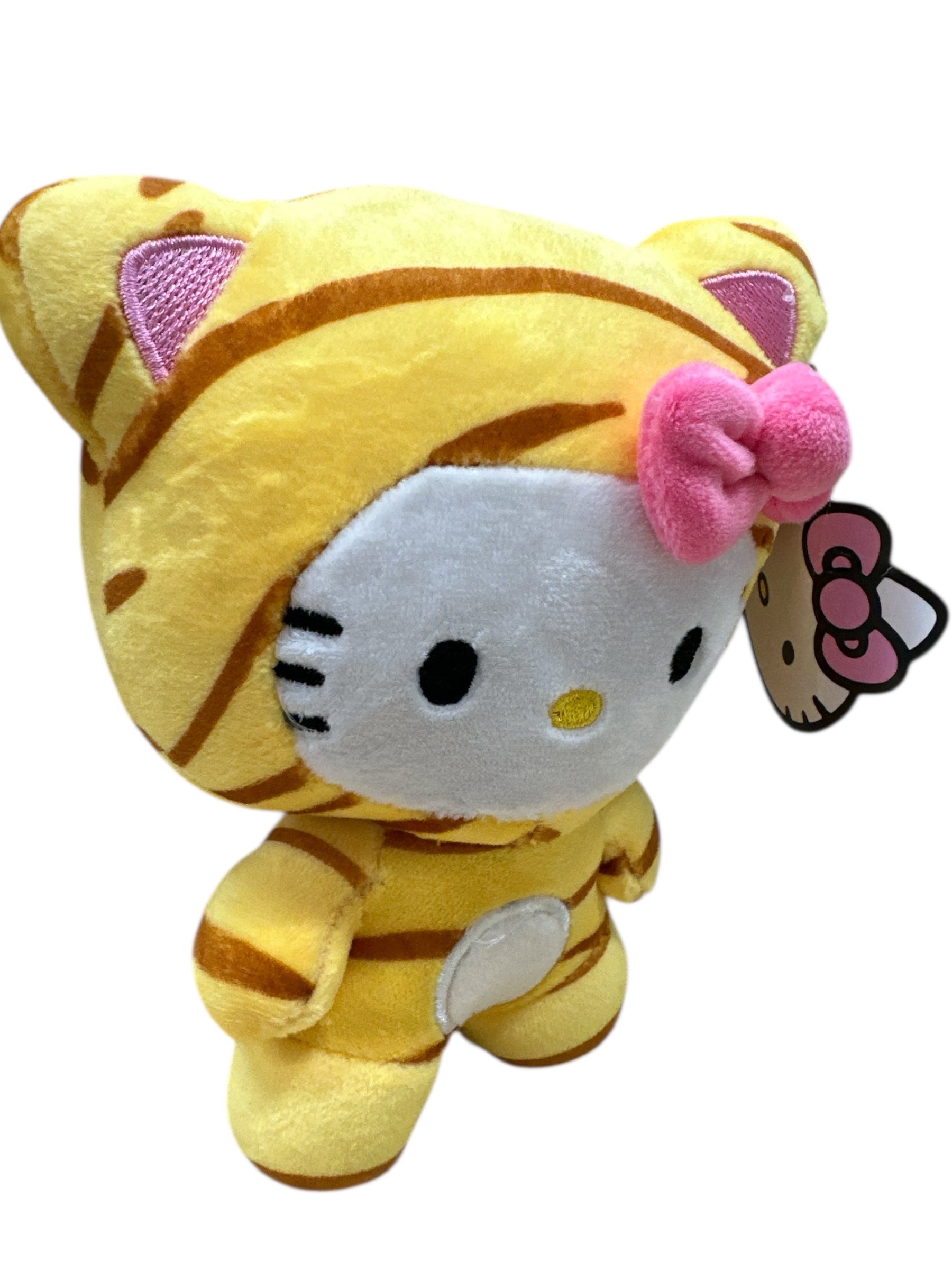 Hello Kitty Animal Plush Collection - 6" Giraffe, Monkey, Elephant &amp; Tiger