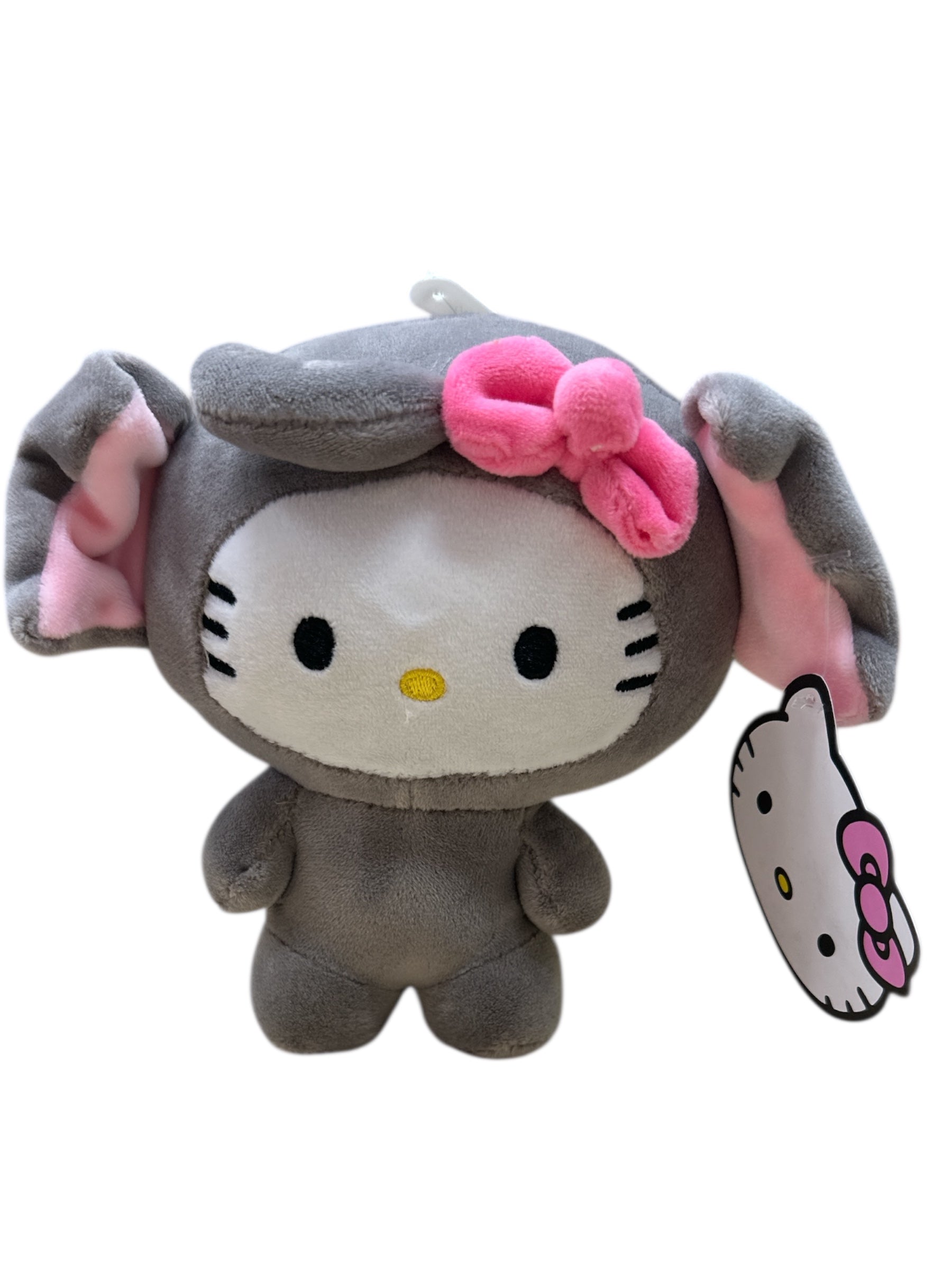 Hello Kitty Animal Plush Collection - 6" Giraffe, Monkey, Elephant &amp; Tiger