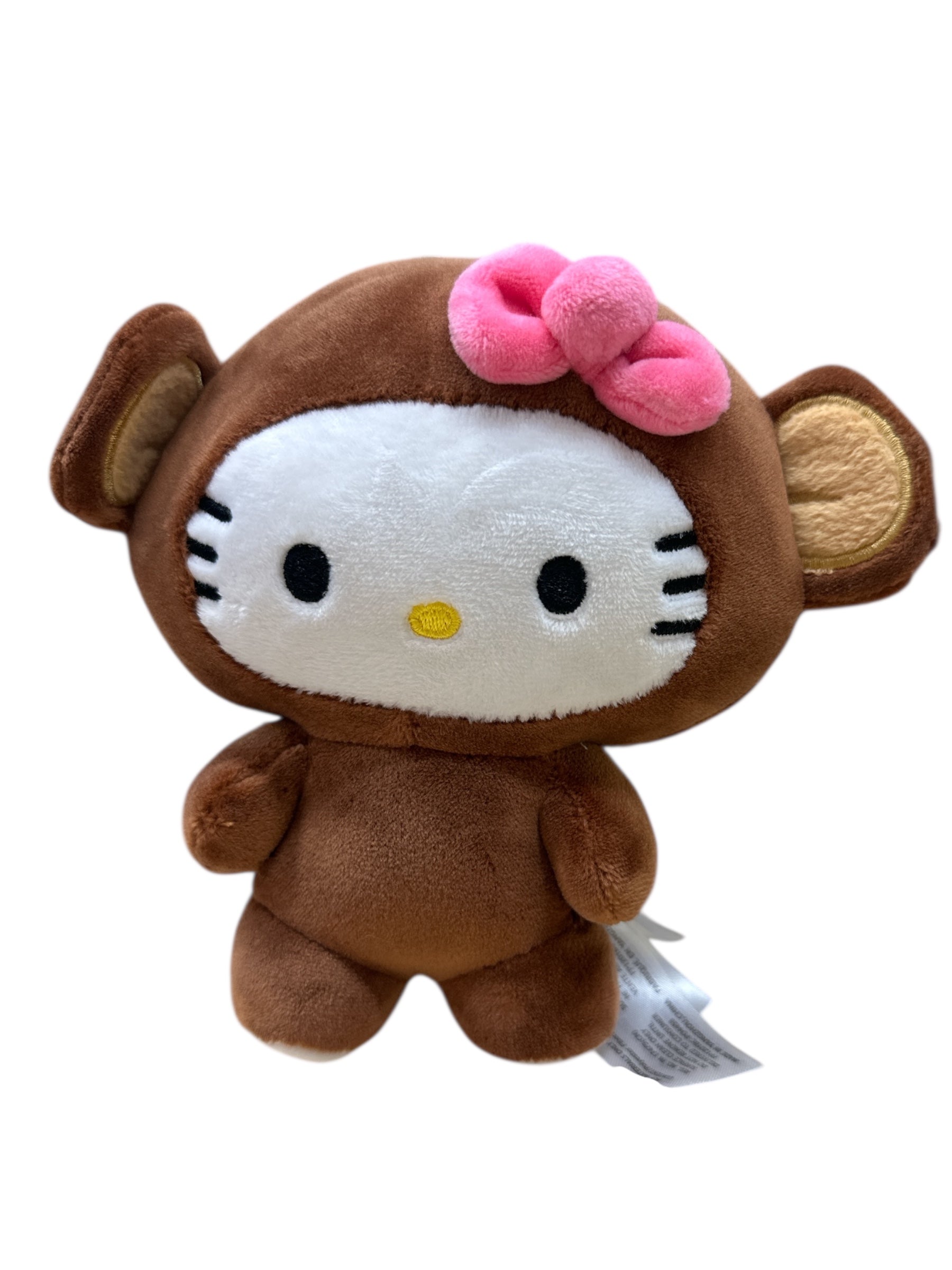 Hello Kitty Animal Plush Collection - 6" Giraffe, Monkey, Elephant &amp; Tiger