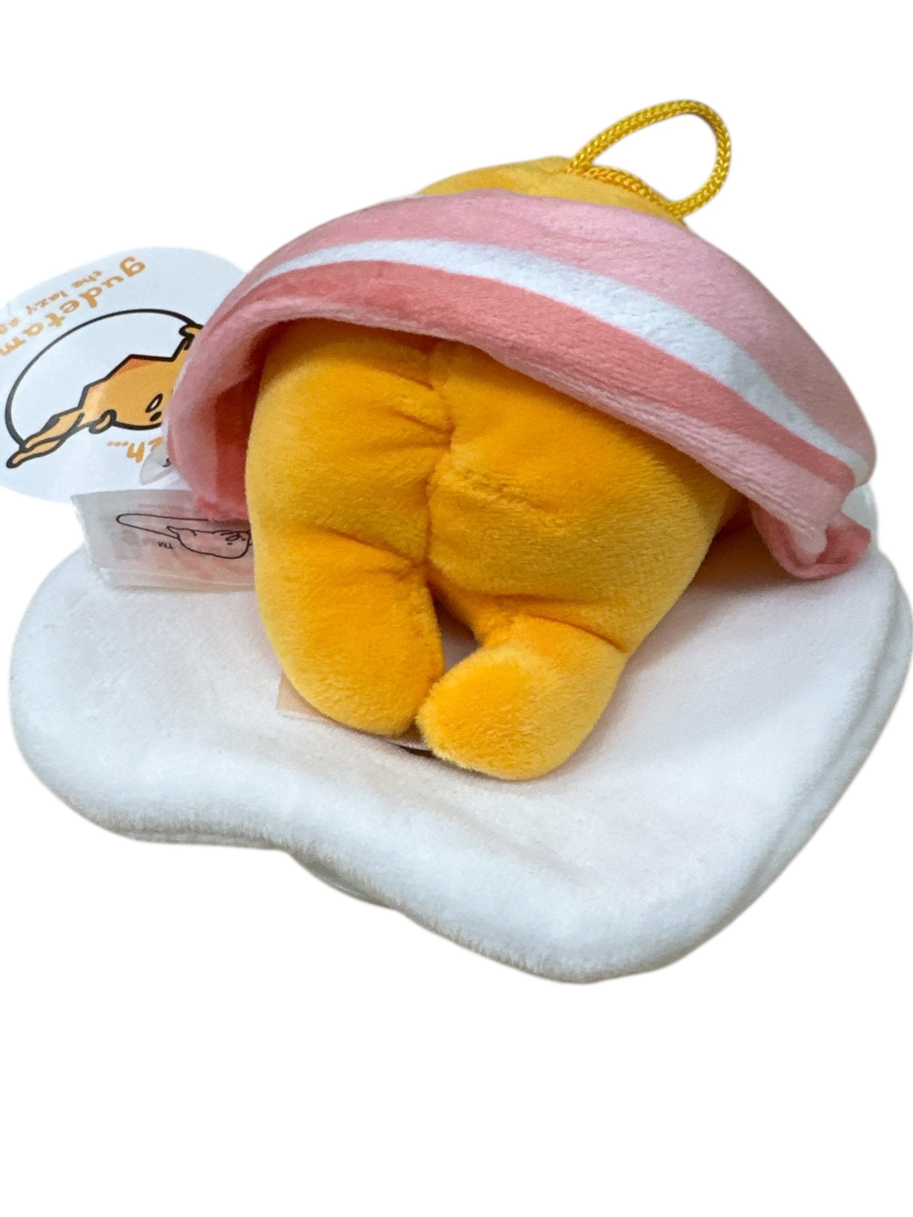 Gudetama Licensed The Lazy Egg Plush Toy – 5.5-Inch Soft Collectible Stuffed Animal
