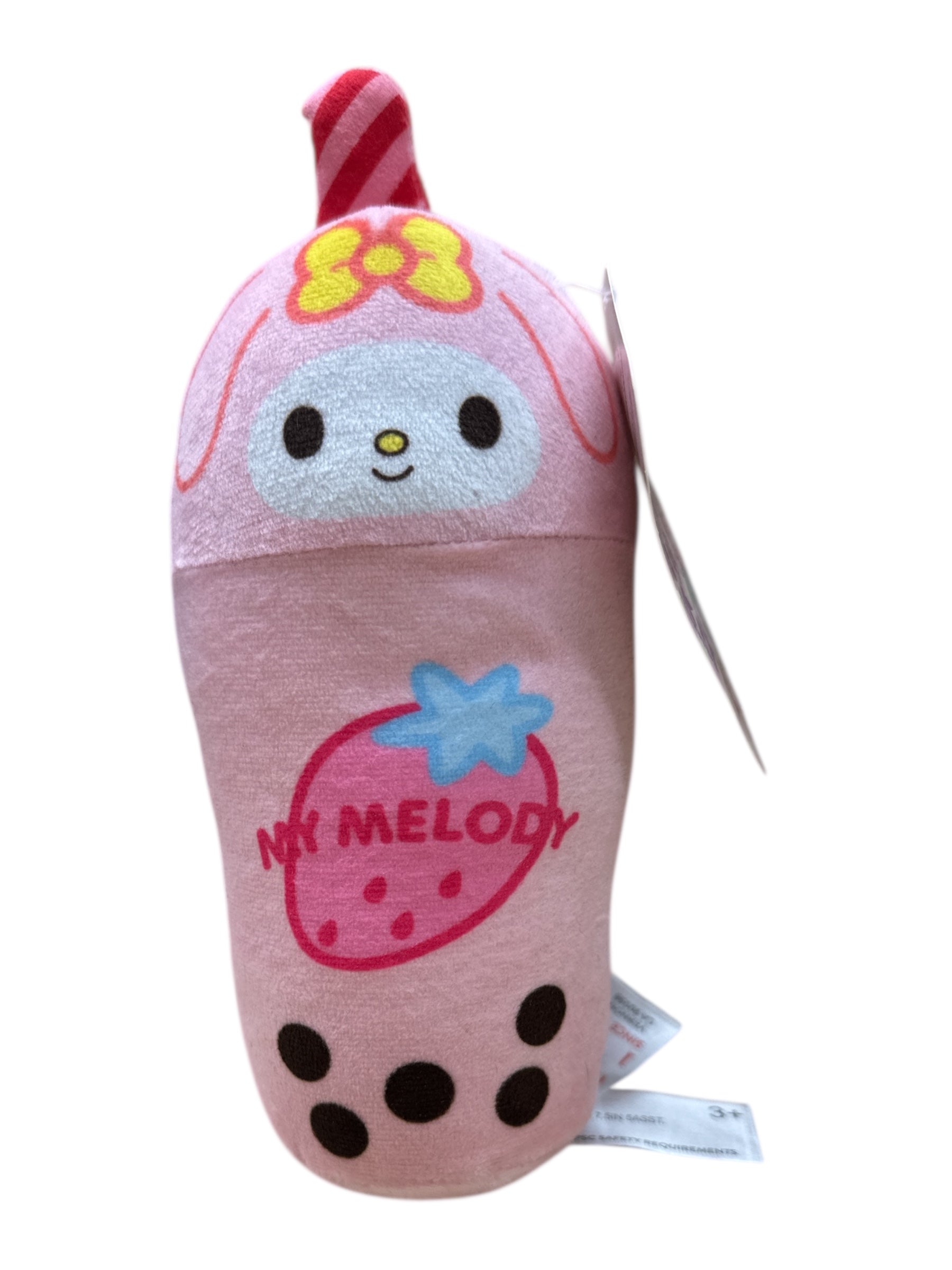 Hello Kitty Licensed Milkshake Plush Toy – 8-Inch Soft Collectible Stuffed Animal