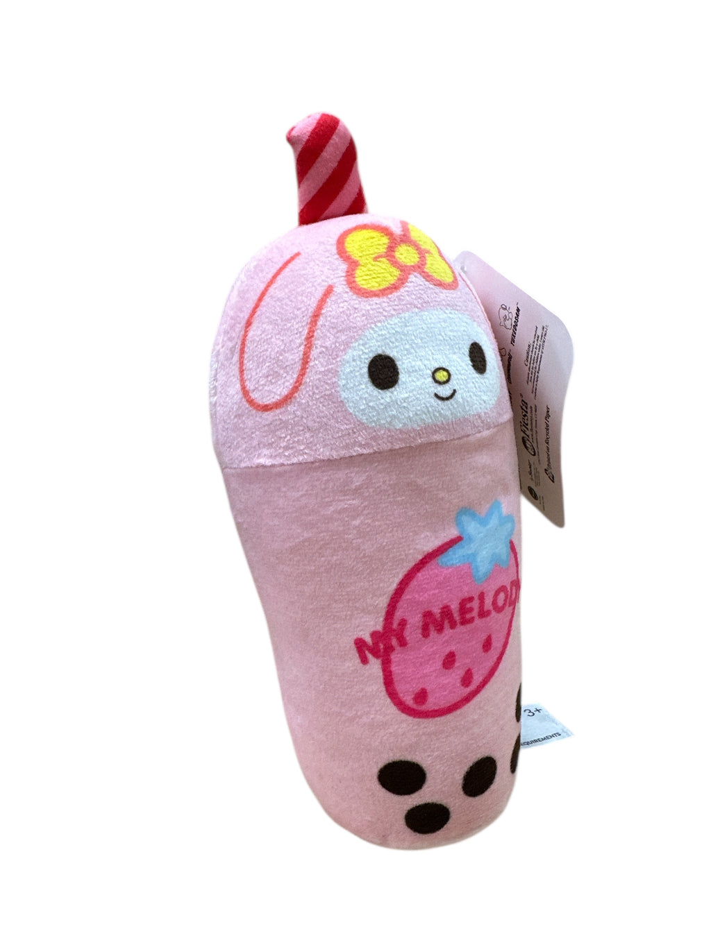 Hello Kitty Licensed Milkshake Plush Toy – 8-Inch Soft Collectible Stuffed Animal