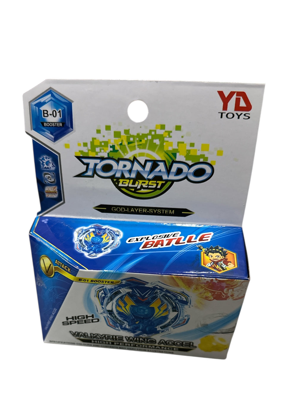 Babyblade Style Tornado Playing Game – Spinning Battle Toy Set