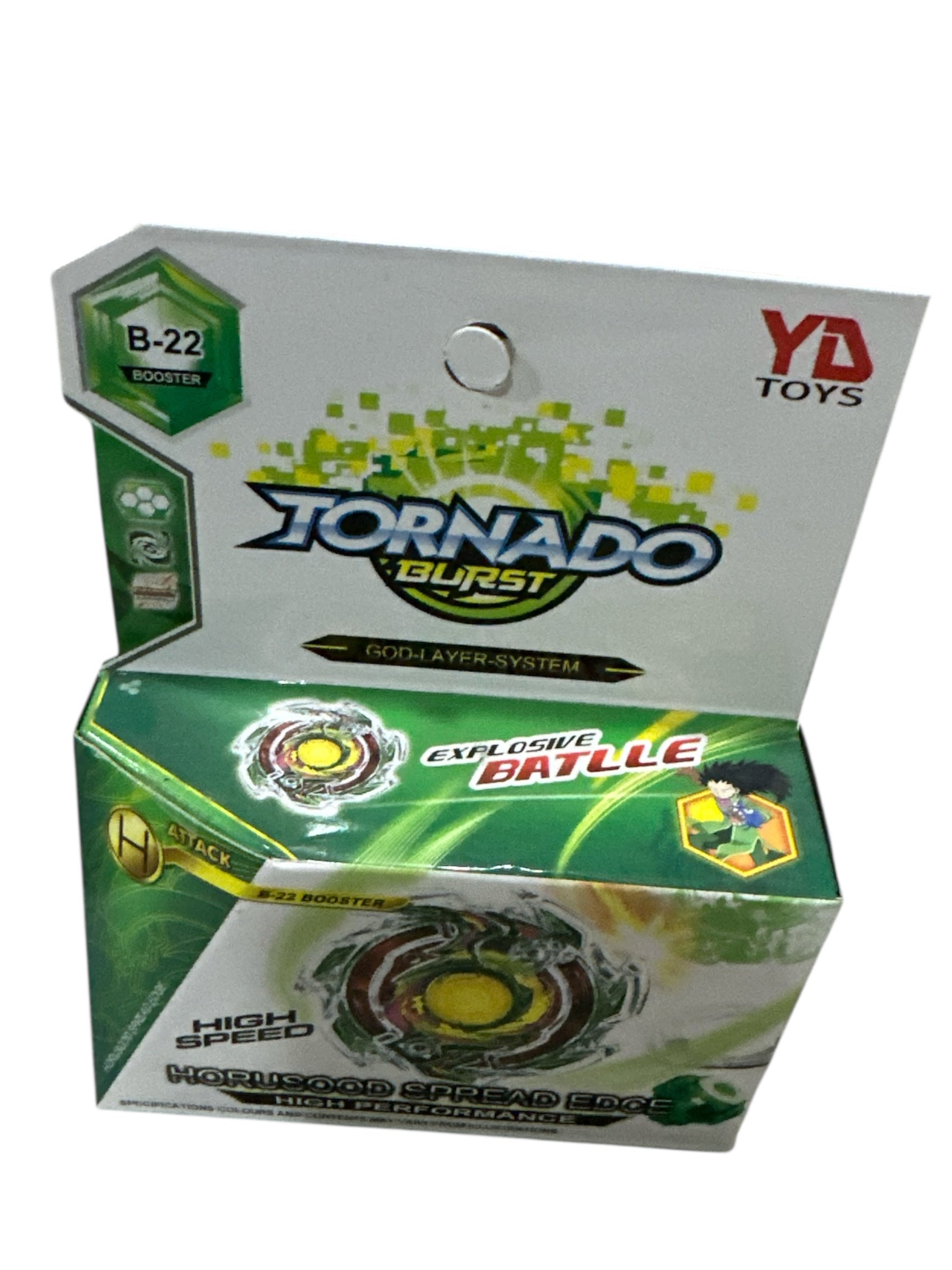 Babyblade Style Tornado Playing Game – Spinning Battle Toy Set