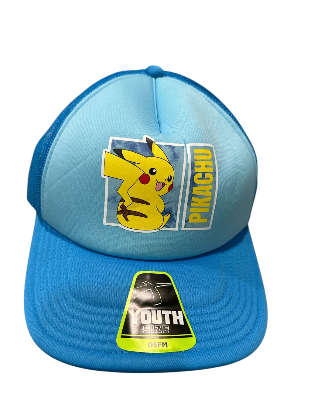 Pokemon Style Kids Hat Cap – Adjustable Blue Baseball Cap
