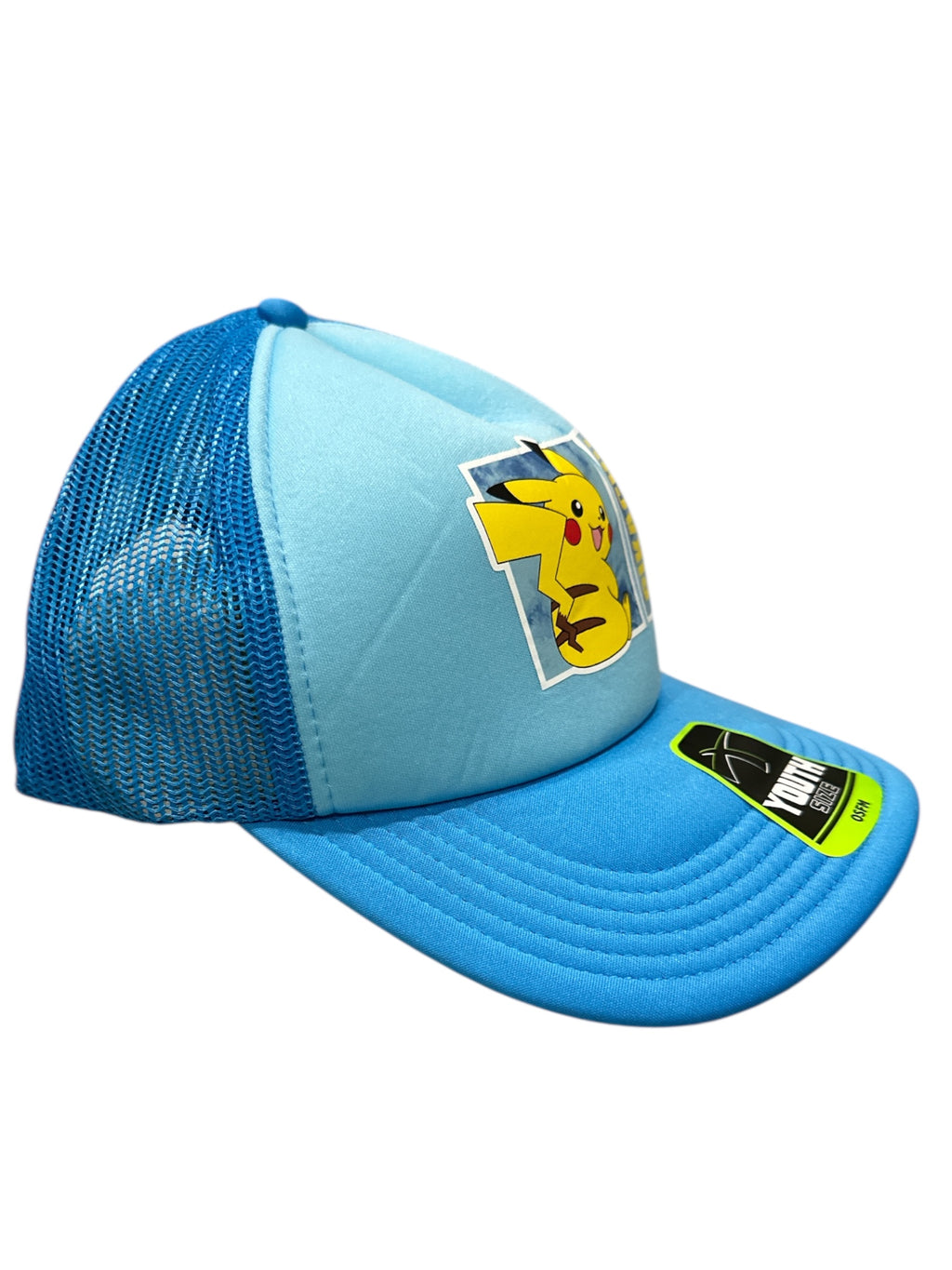 Pokemon Style Kids Hat Cap – Adjustable Blue Baseball Cap