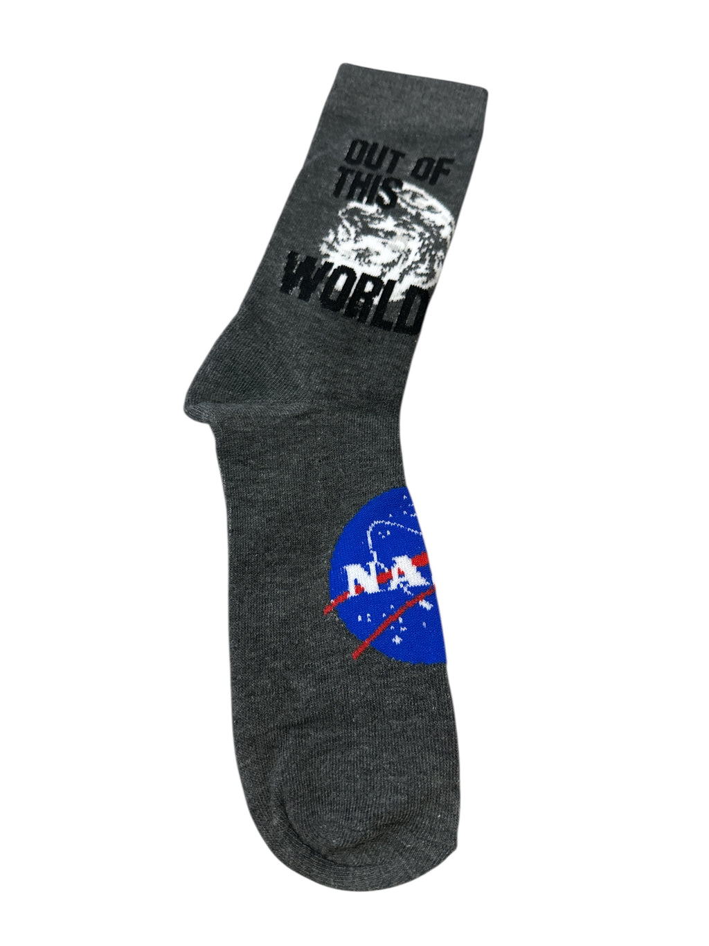 NASA Adult Socks – 2 Pair Pack, Official Licensed Crew Socks