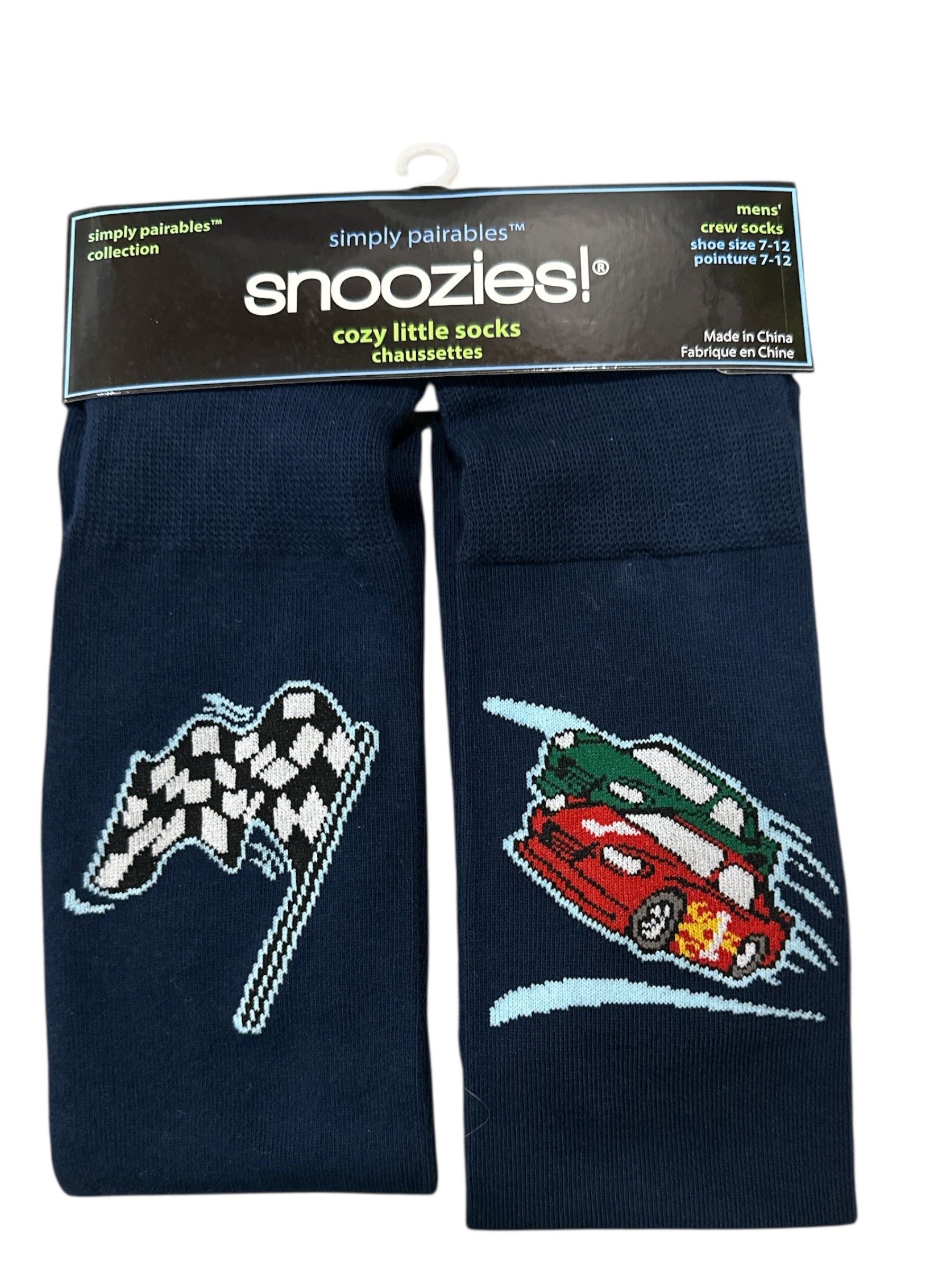 Cozy Little Socks Men’s Crew Socks – Size 10–13 Comfortable Everyday Socks