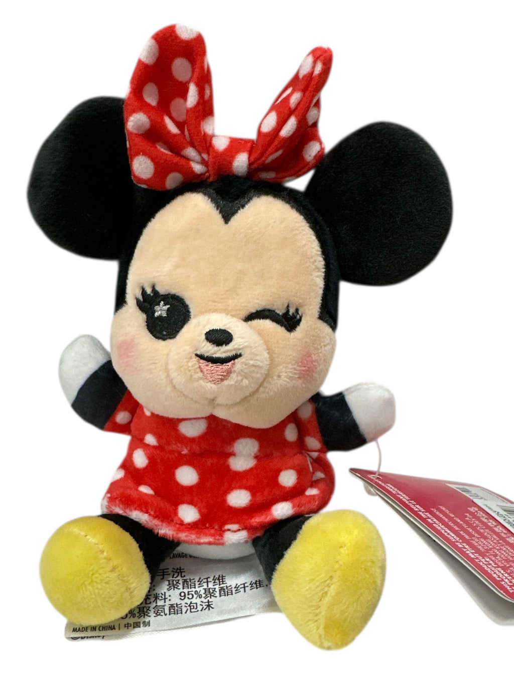Minnie Mouse Plush Toy – 6 Inch Super Soft Baby & Toddler Cuddle Toy, Officially Licensed Disney