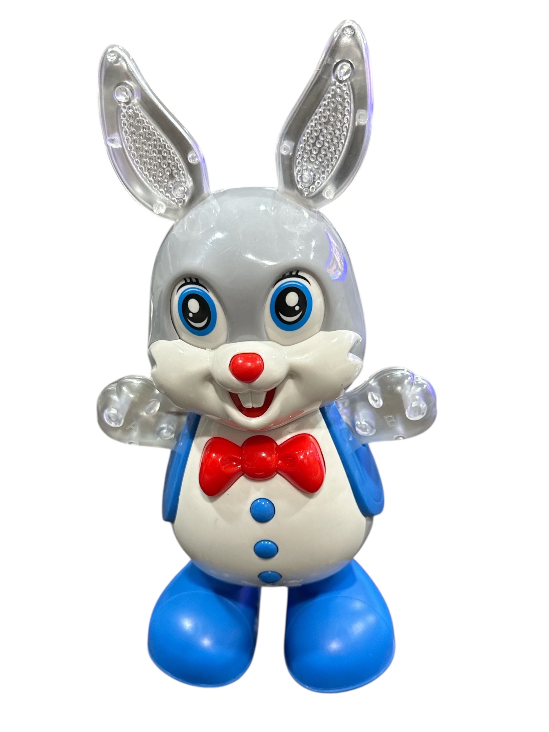 B/O Dancing Rabbit Toy with Lights & Sounds – Interactive Musical Dancing Bunny for Kids, Battery Operated Educational Toy
