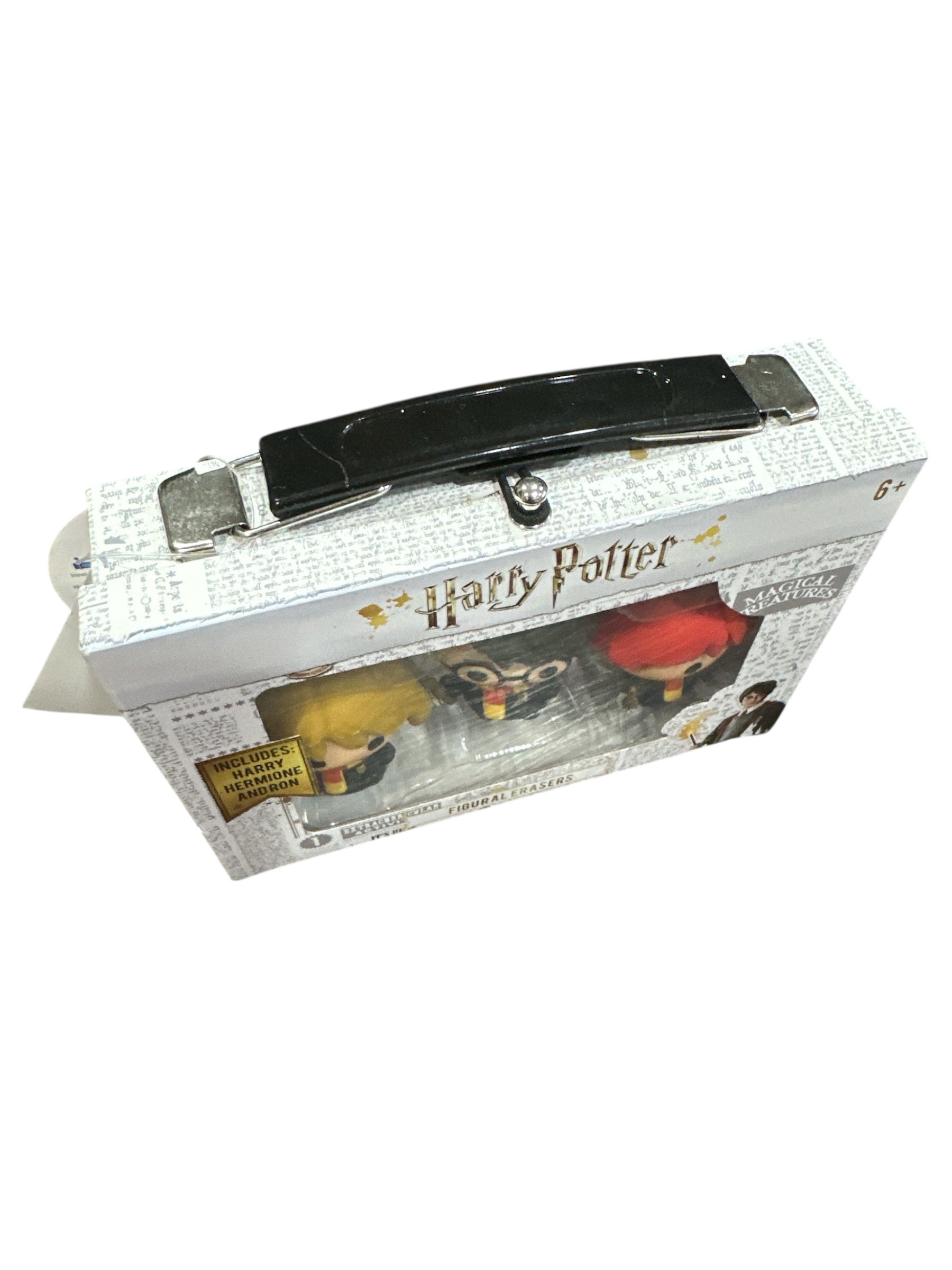 Harry Potter Figural Erasers Set, Harry Hermione Ron Characters, Officially Licensed Magical Creatures Erasers, School & Collectible Gift for Kids