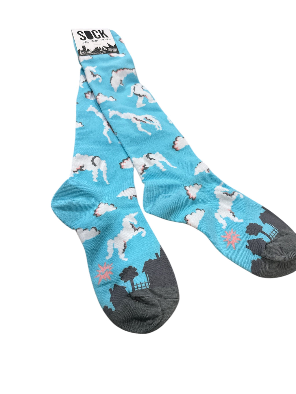 Girls Knee High Socks, Cute Pattern Knee-Length Socks for Kids, Soft & Comfortable Long Socks, Fun Everyday Wear for Girls