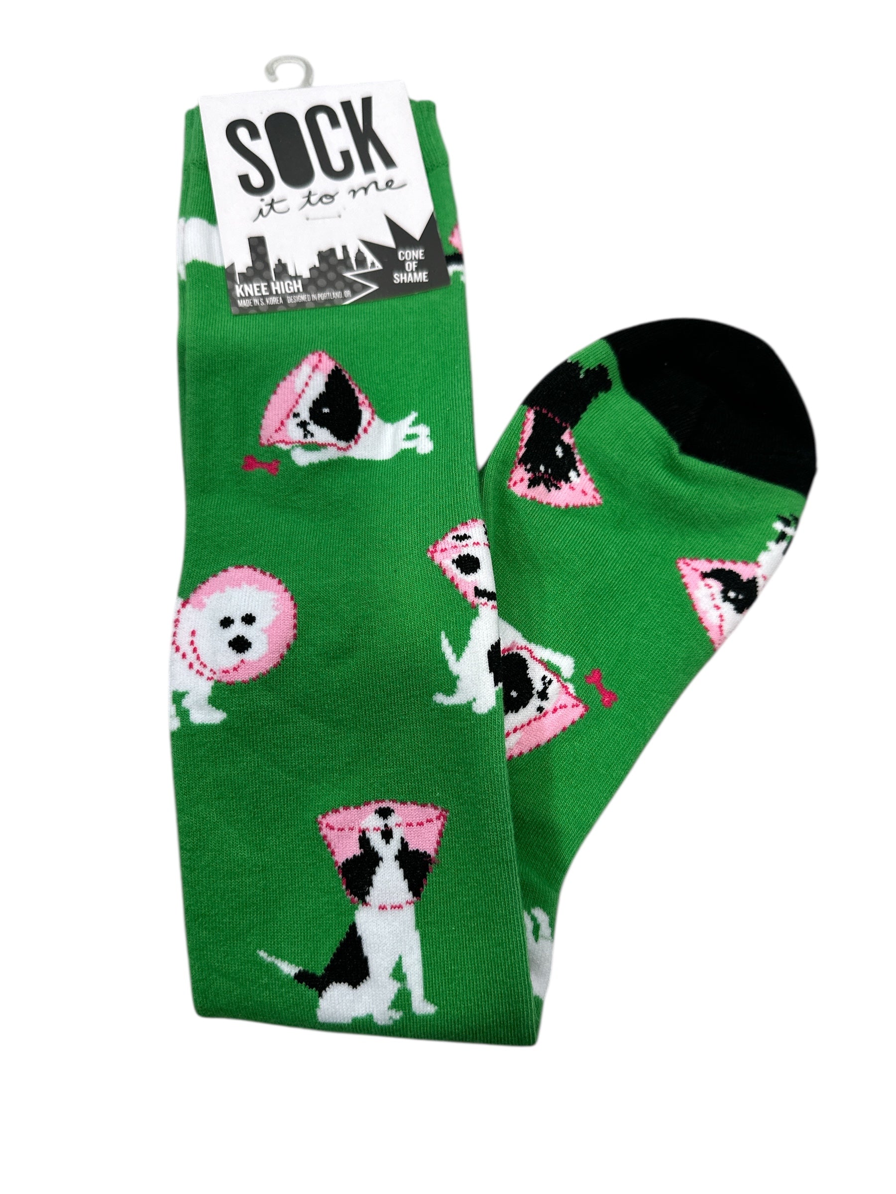 Girls Knee High Socks, Teen Knee-Length Socks with Colorful Hand Pattern, Soft &amp; Comfortable Long Socks for Teens, Fun Casual Wear