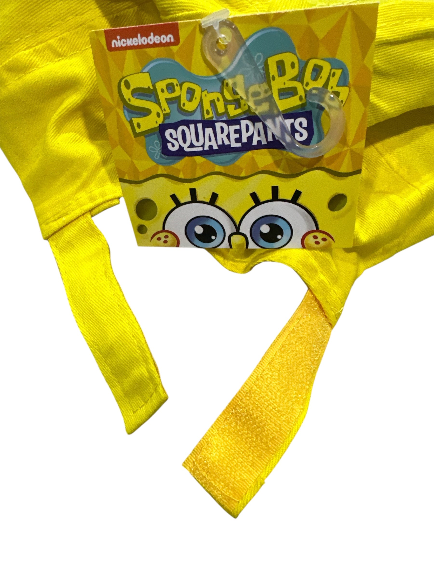 SpongeBob SquarePants Kids Baseball Cap – Officially Licensed Cartoon Hat for Boys, Adjustable Fit, Yellow Character Design