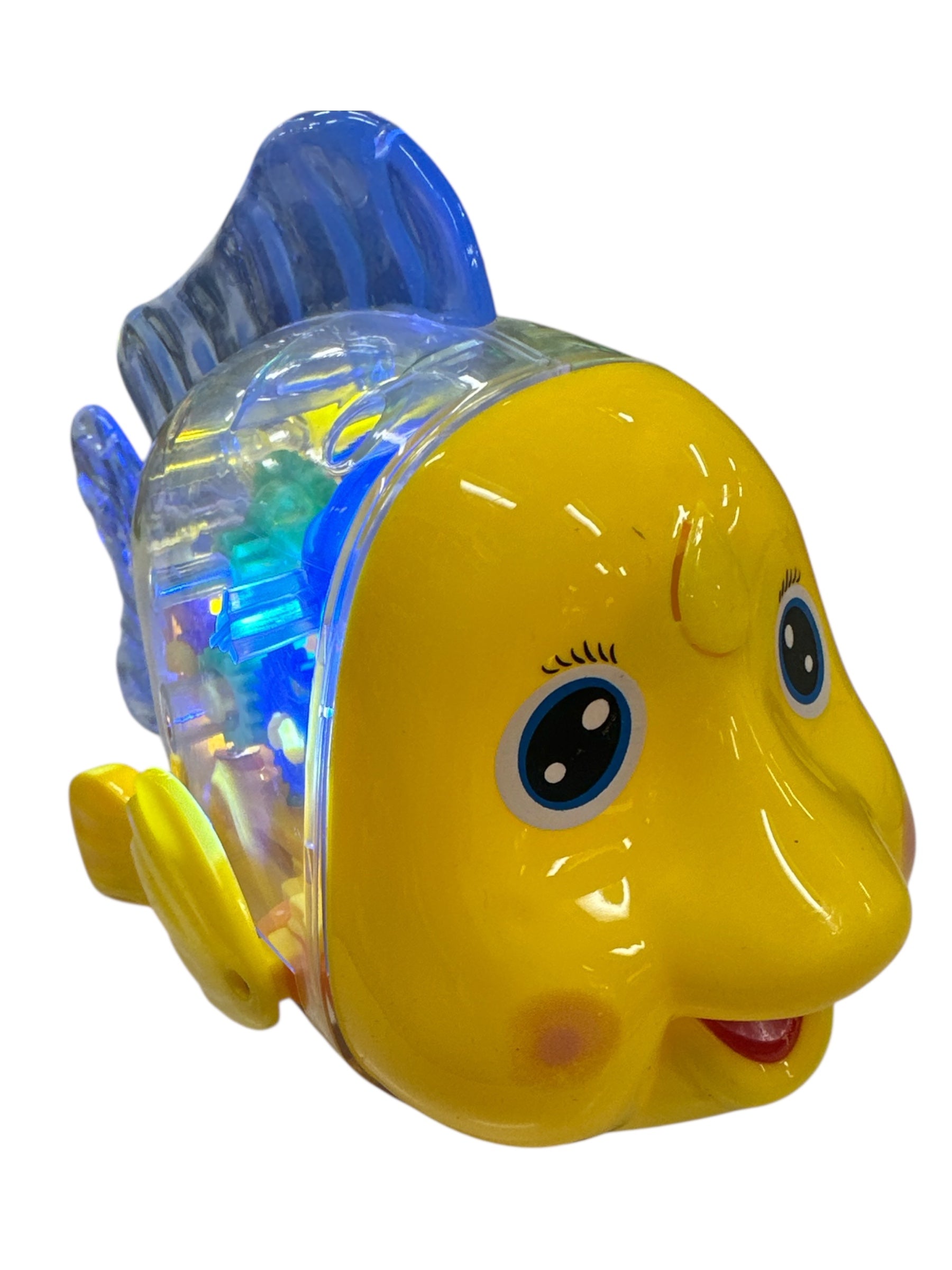 B/O Dancing Gear Fish Toy with Lights & Music – Educational Gear Toy for Kids Ages 3+, Motor Skills Learning Toy