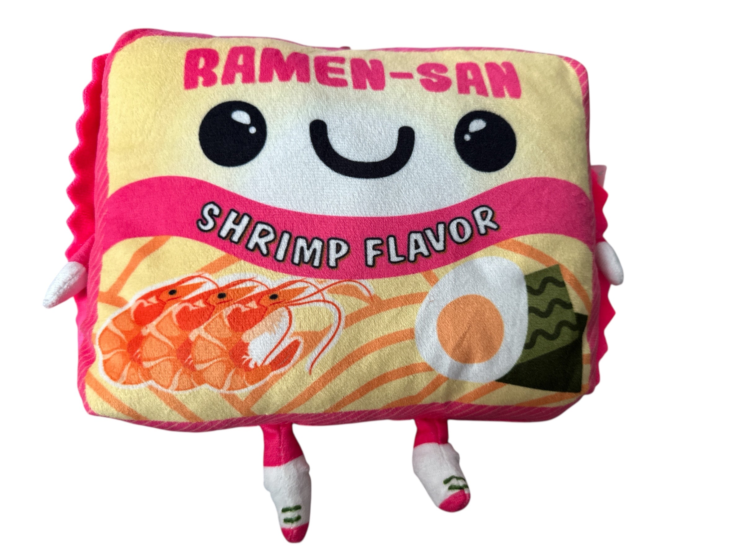 Ramen-San Cute Noodle Soup Plush 7” – Super Soft Kawaii Stuffed Toy, Adorable Food Plush Gift