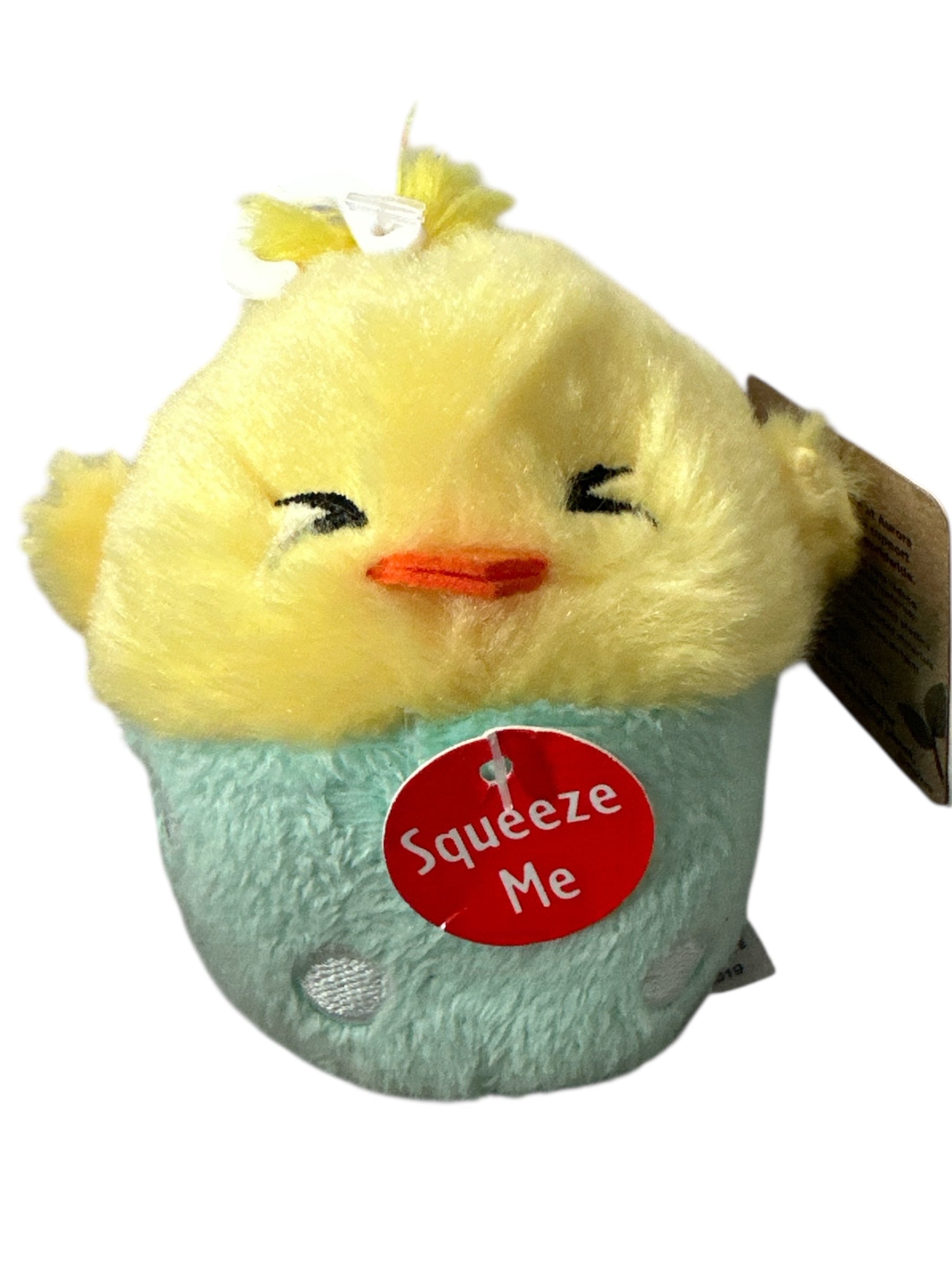 Cute Fruit Plush Toy Set – 2-Pack, 4” Mini Super Soft Stuffed Fruit (Chick & Pineapple), Adorable Gift for Kids