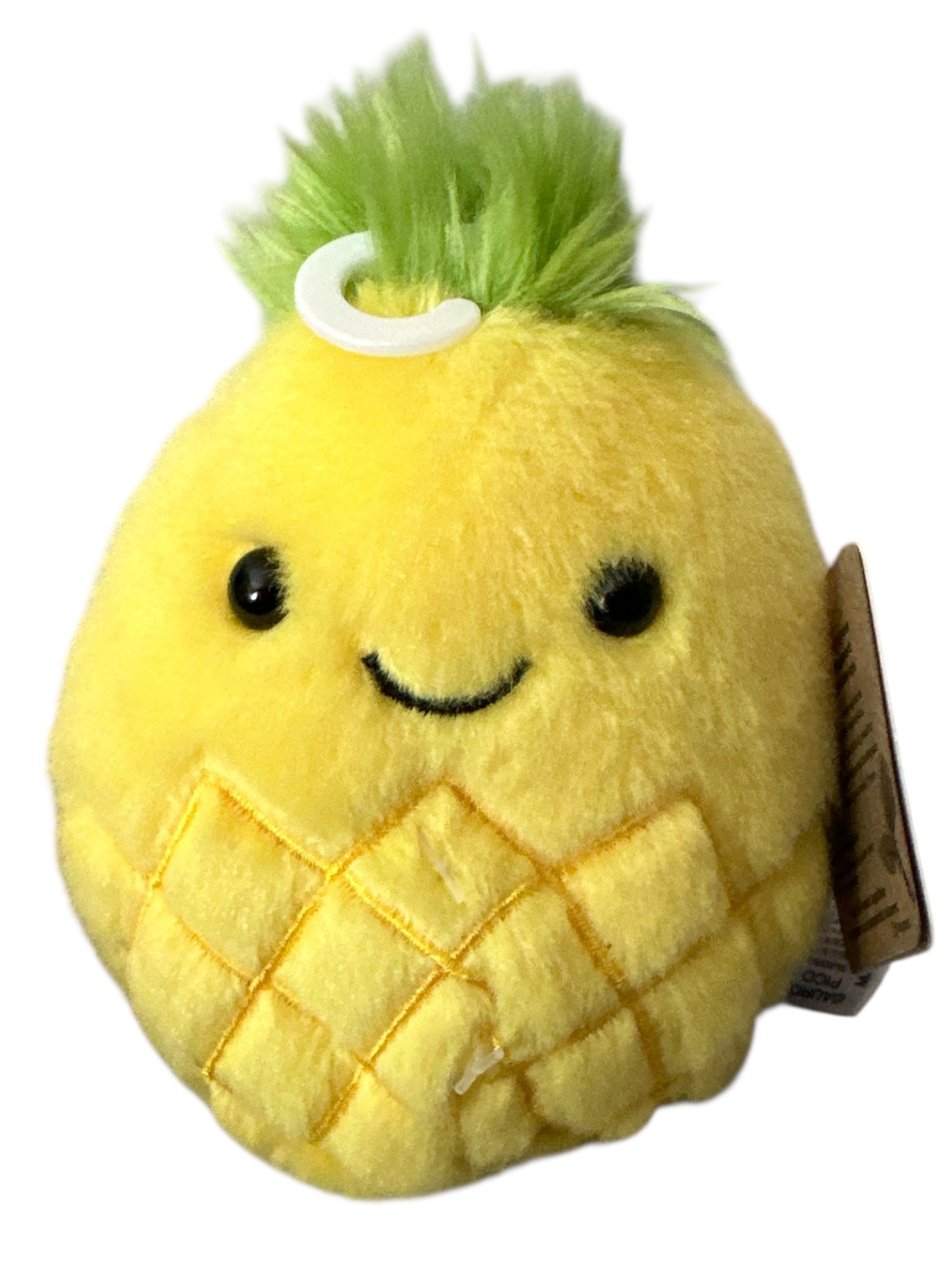 Cute Fruit Plush Toy Set – 2-Pack, 4” Mini Super Soft Stuffed Fruit (Chick & Pineapple), Adorable Gift for Kids