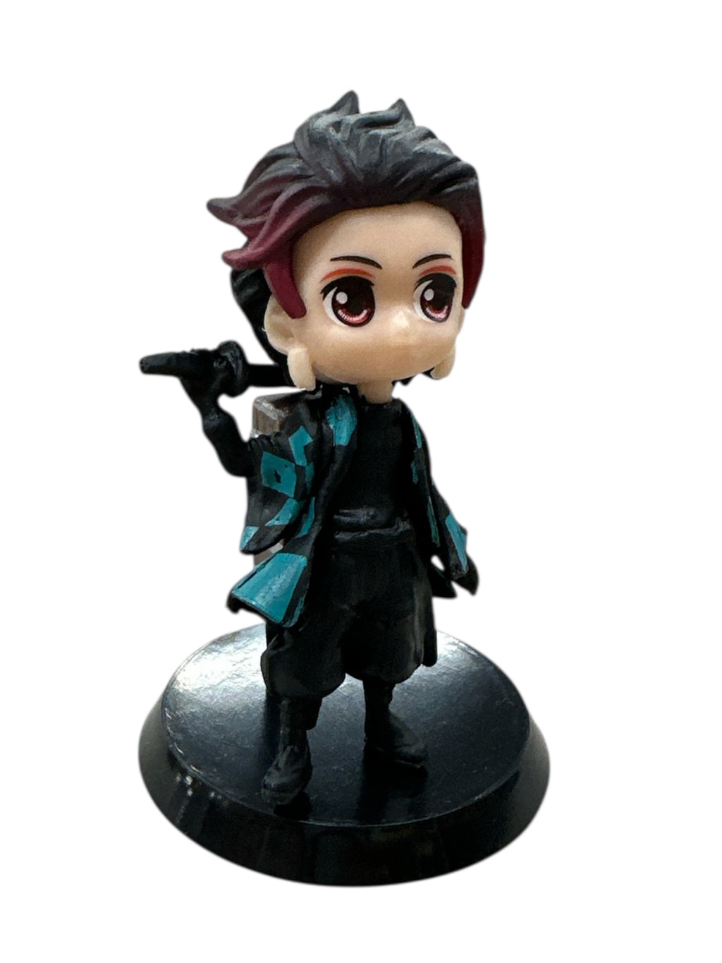 Anime Hero Demon Fabric Poster (34”) + Mini Demon Figure (3”) | Fan-Style Combo Set