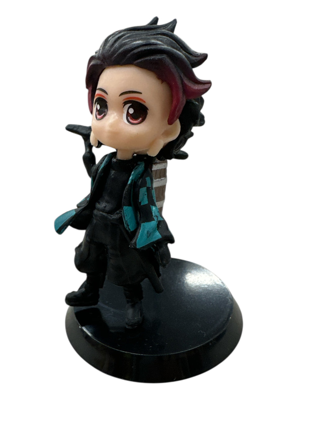 Anime Hero Demon Fabric Poster (34”) + Mini Demon Figure (3”) | Fan-Style Combo Set