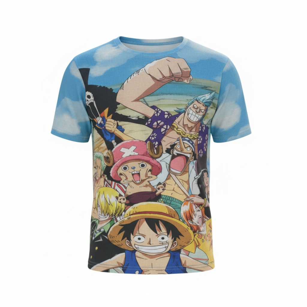 Pirate Adventure Style Graphic T-Shirt – Trendy Tee for Men