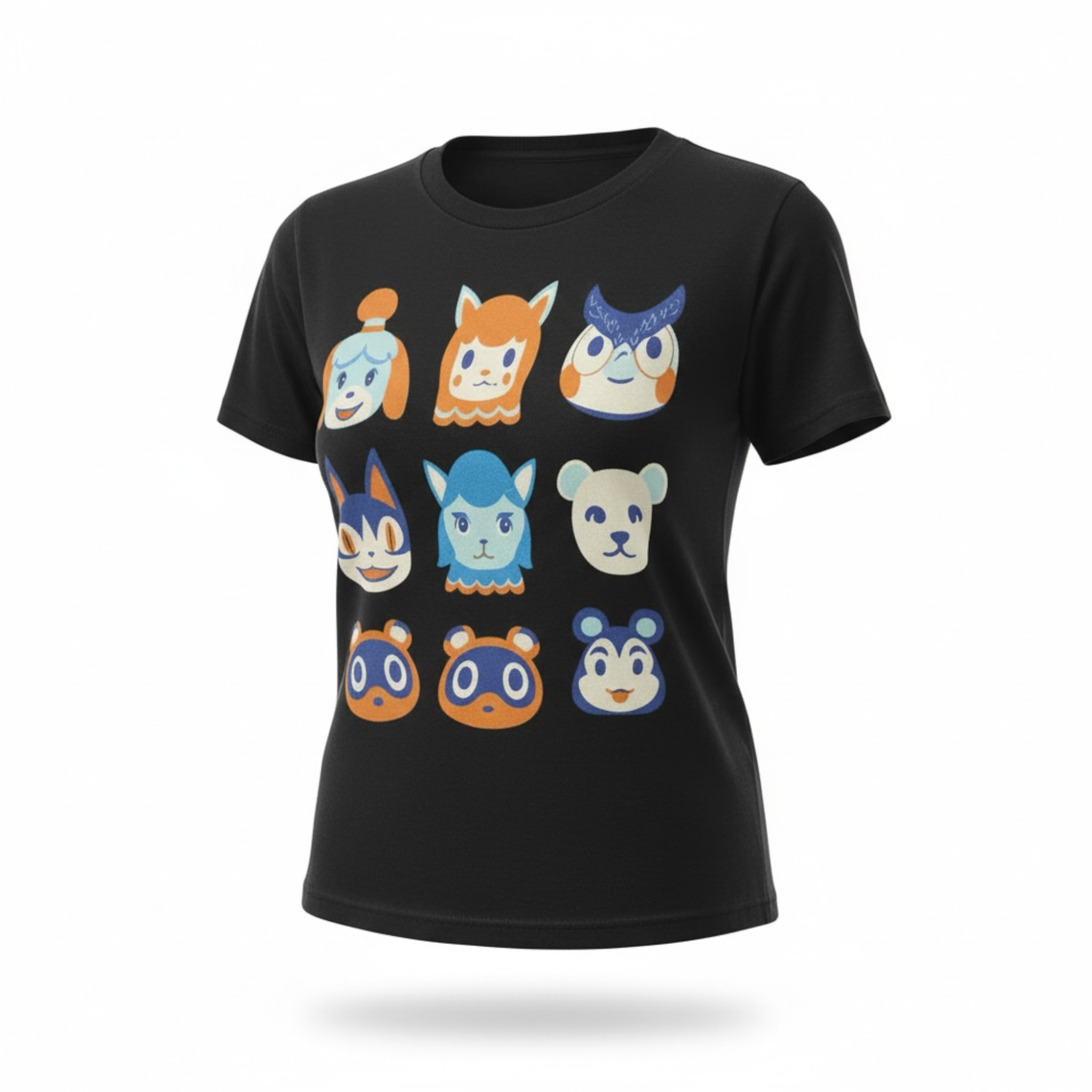 Animal Crossing Style T-Shirt – Cozy Vibes Graphic Tee for Anime Lover