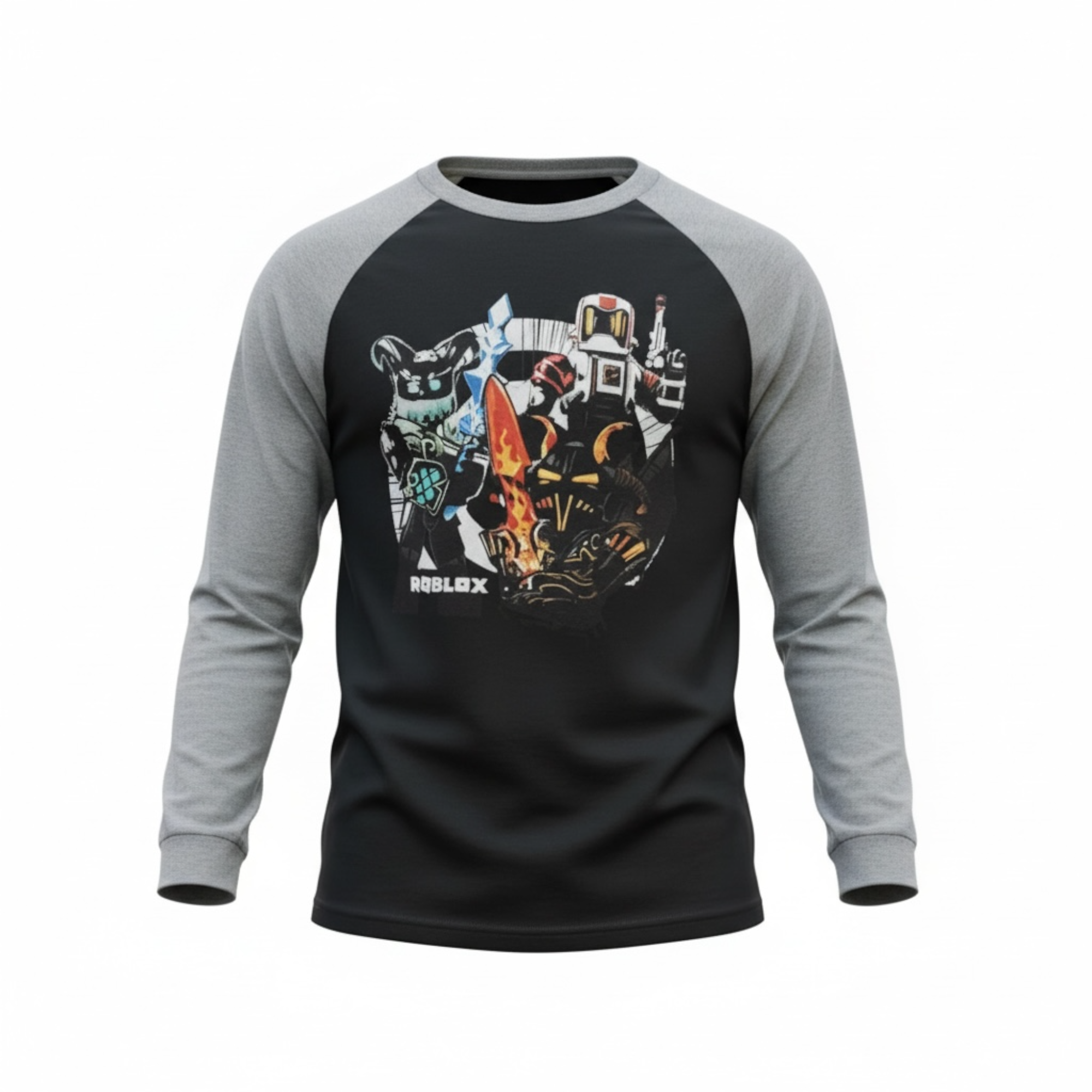 Teen Boy Roblox Long-Sleeve T-Shirt