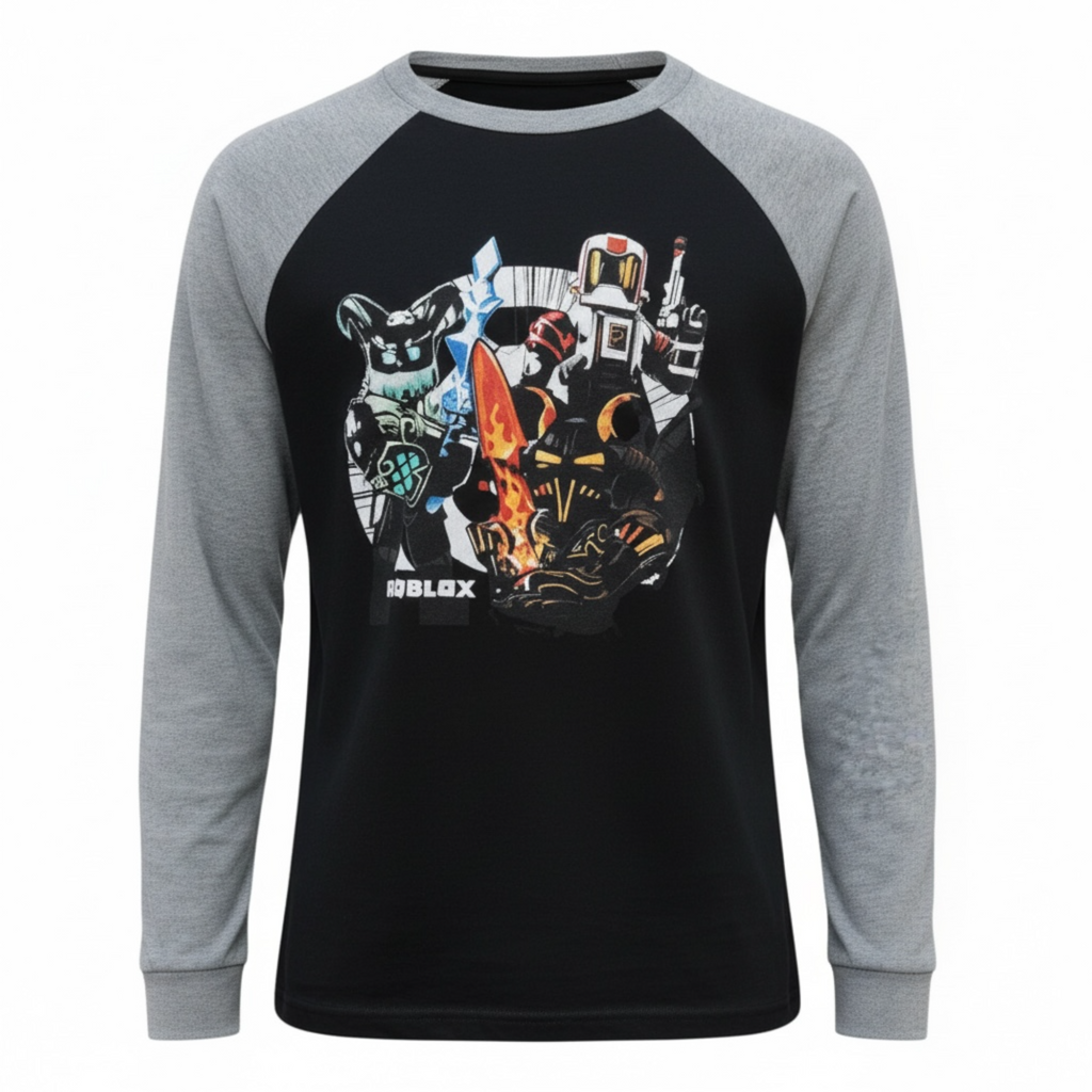 Teen Boy Roblox Long-Sleeve T-Shirt